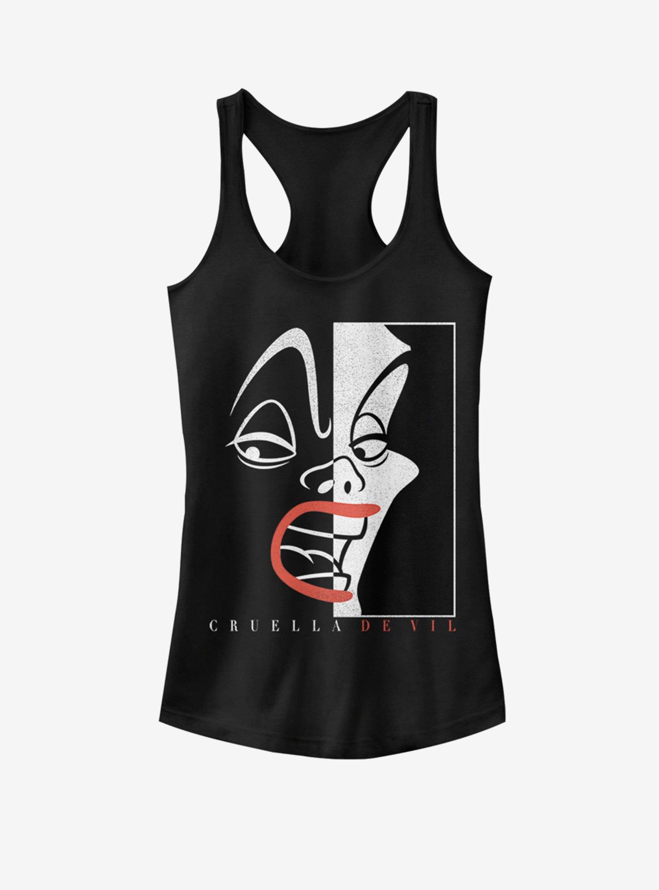 Disney Villains Cruella Cover Girls Tank, , hi-res