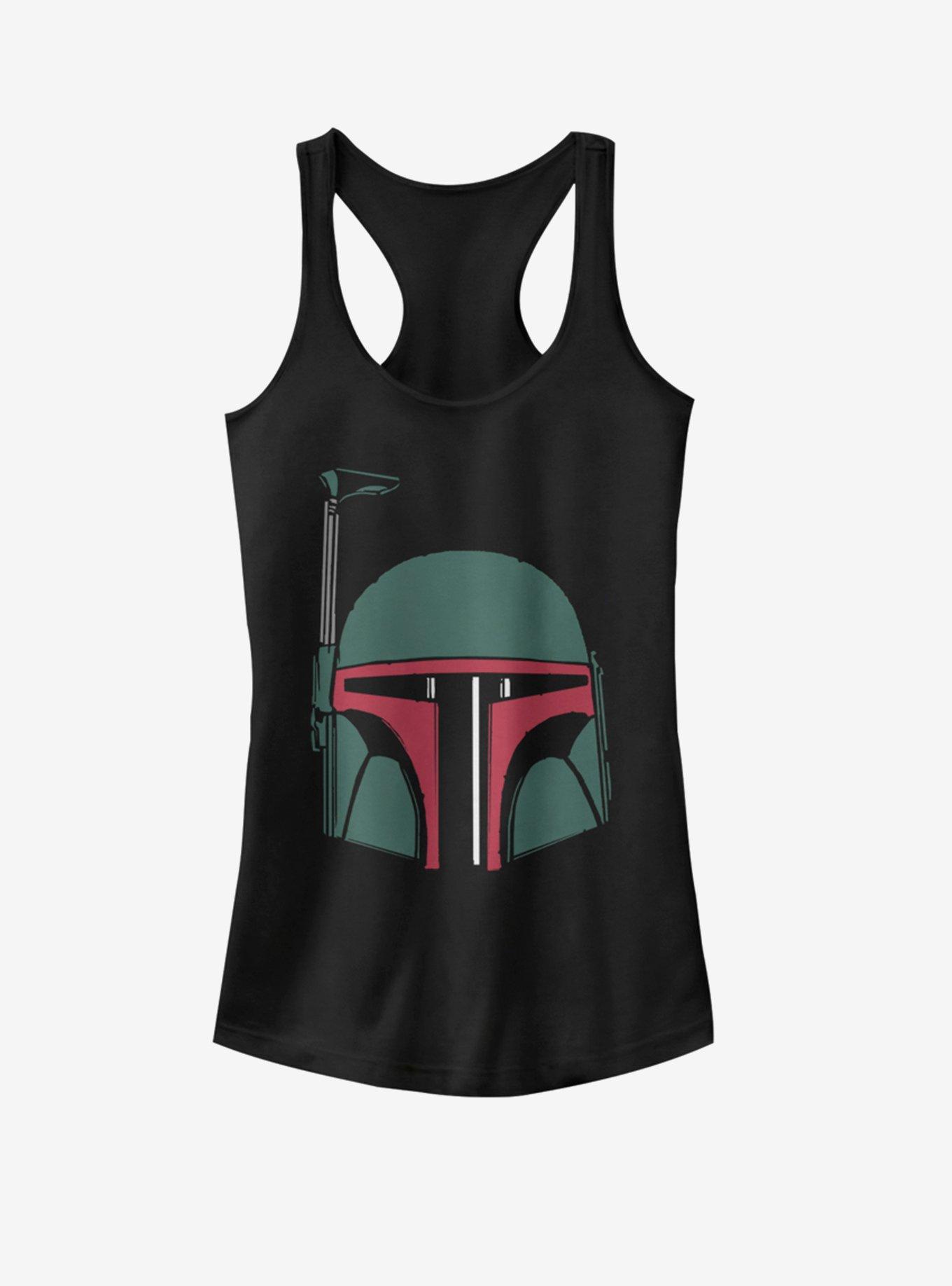 Star Wars Boba Head Girls Tank, BLACK, hi-res