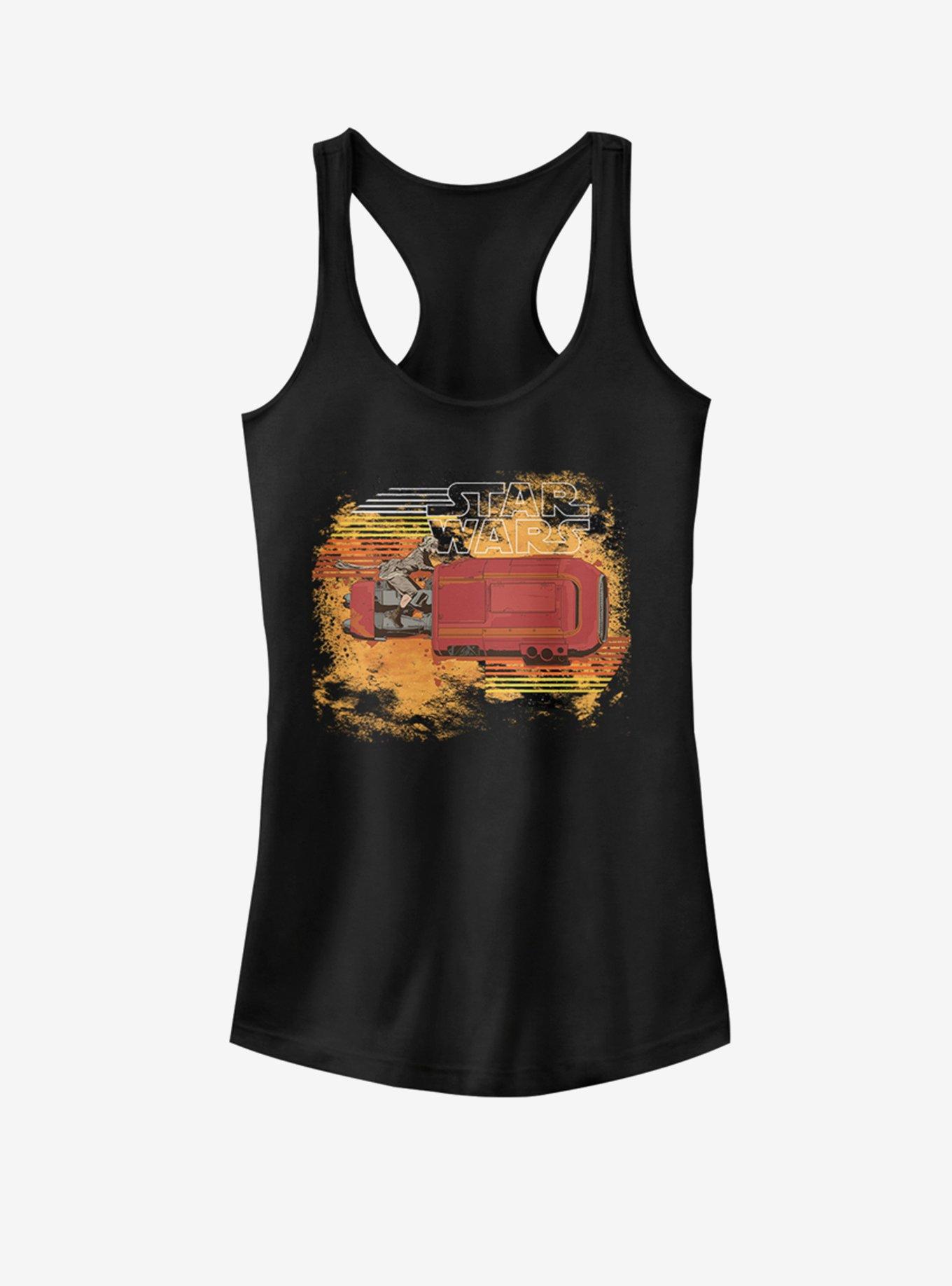 Star Wars Rey Sandstorm Girls Tank, BLACK, hi-res