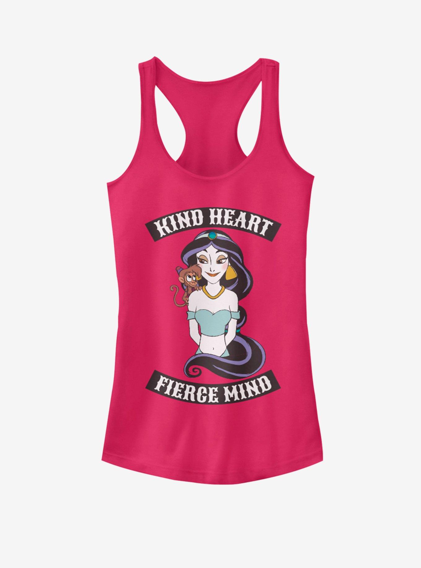 Disney Aladdin Jasmine Fierce Girls Tank, RASPBERRY, hi-res