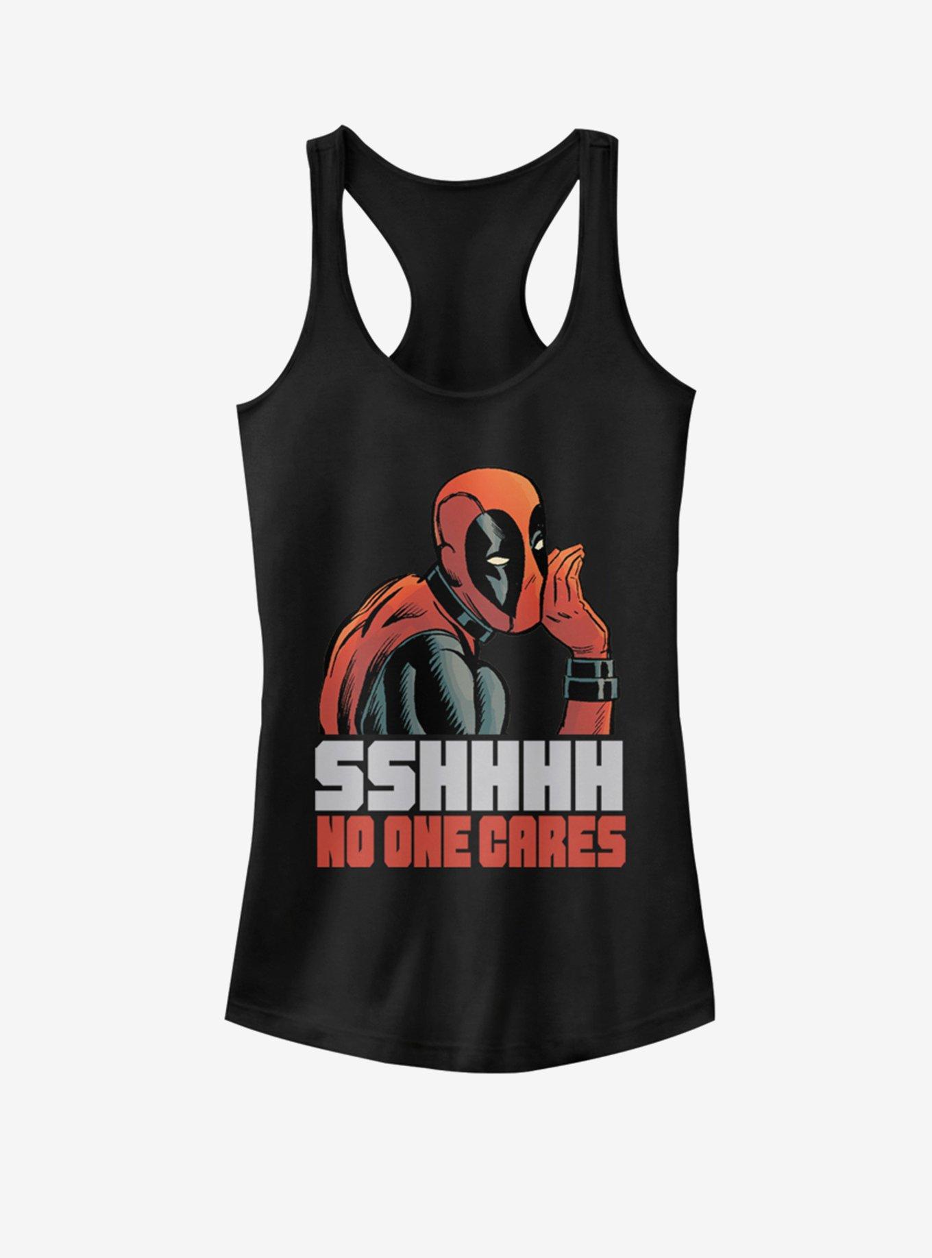 Marvel Deadpool No One Girls Tank, BLACK, hi-res