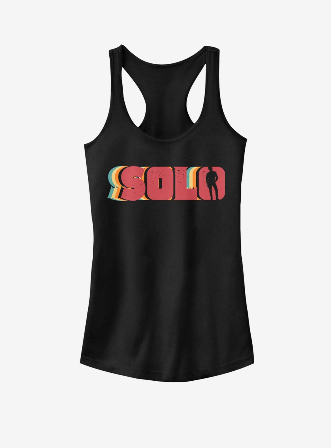 Star Wars Han Solo Solo Layered Girls Tank, , hi-res