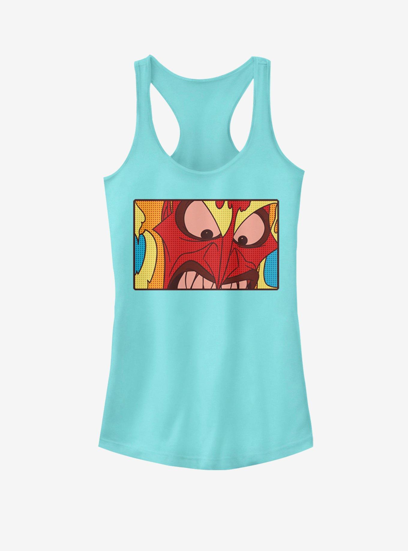 Disney Villains Angry Hades Girls Tank, CANCUN, hi-res