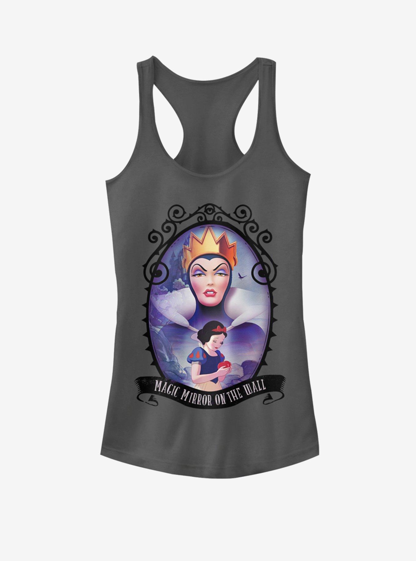 Disney Snow White Mirror Mirror Girls Tank, CHARCOAL, hi-res