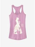Disney Beauty and the Beast Belle Silhouette Girls Tank, LILAC, hi-res