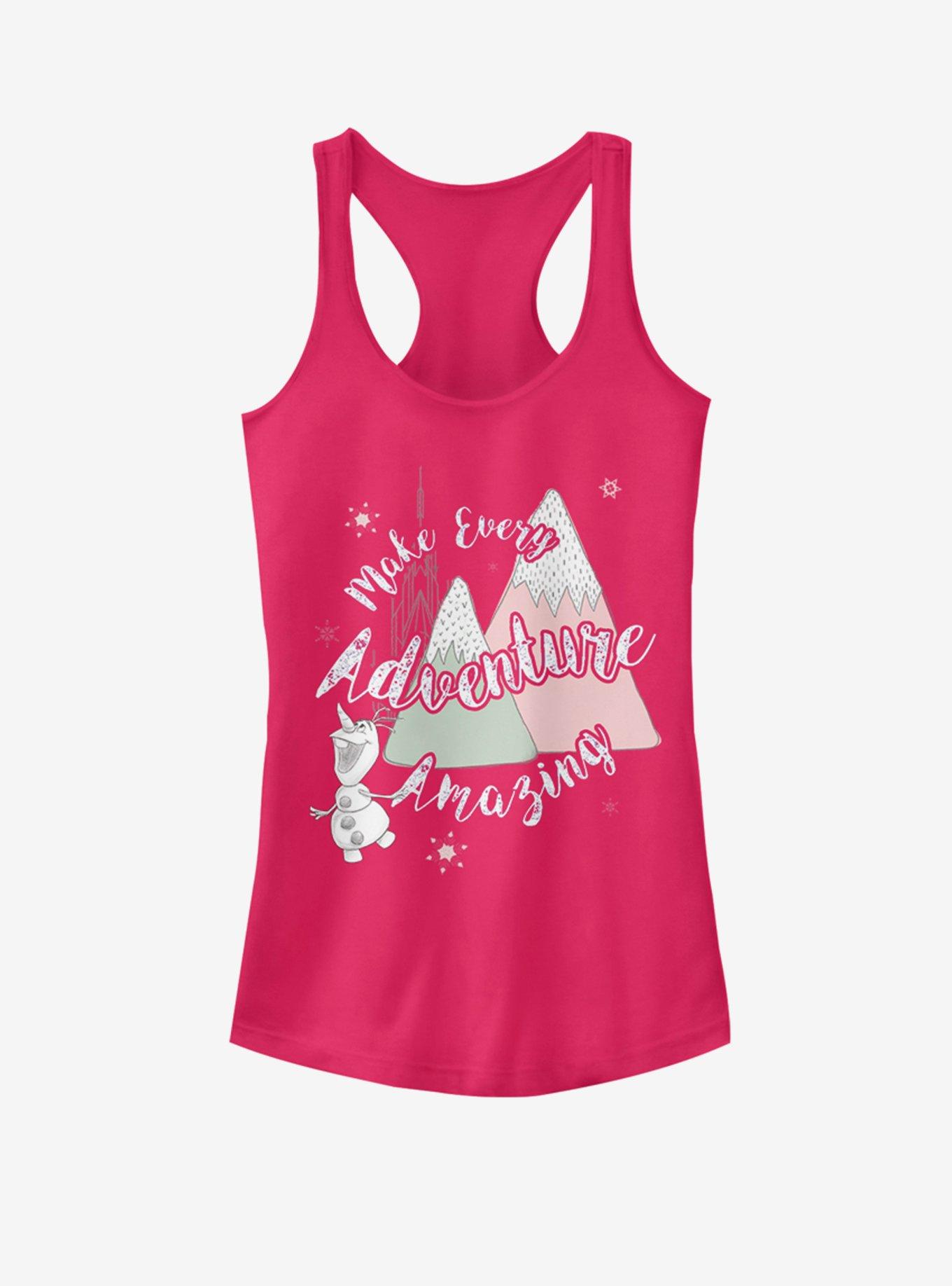 Disney Frozen Amazing Adventure Girls Tank, RASPBERRY, hi-res