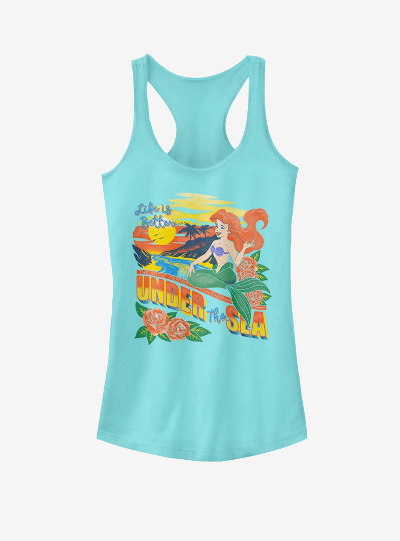 Disney The Little Mermaid Festive Girls Tank, CANCUN, hi-res