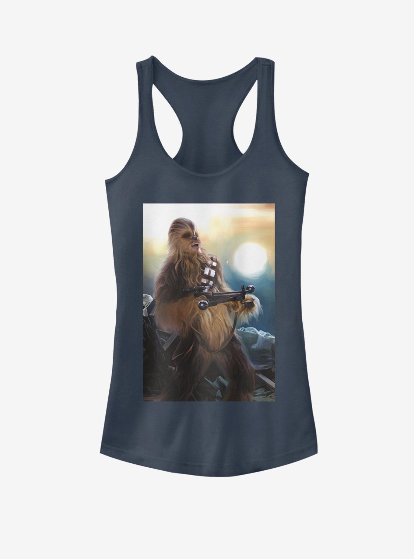 Star Wars Chewie Girls Tank, INDIGO, hi-res