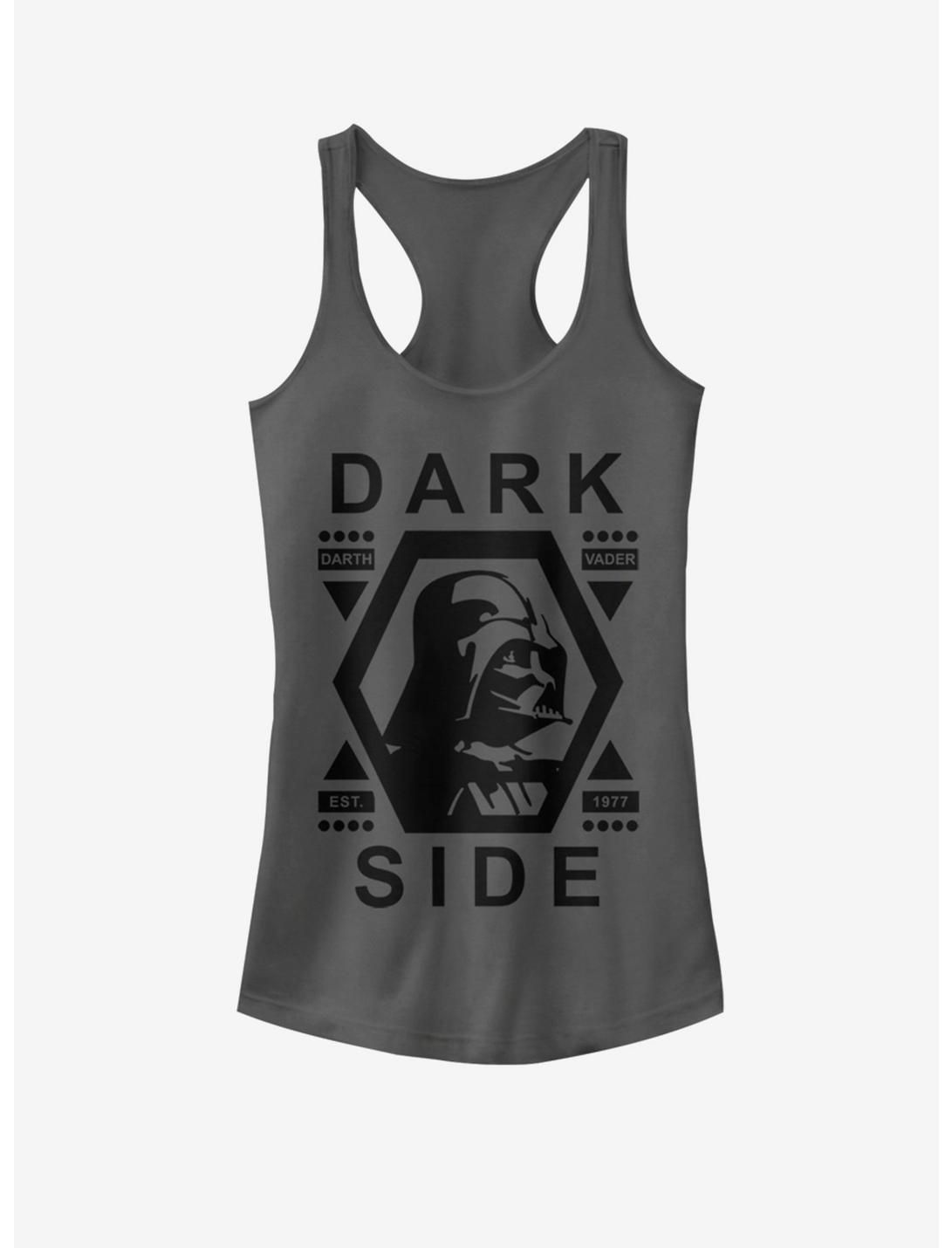 Star Wars Dark Side Vader Girls Tank, CHARCOAL, hi-res