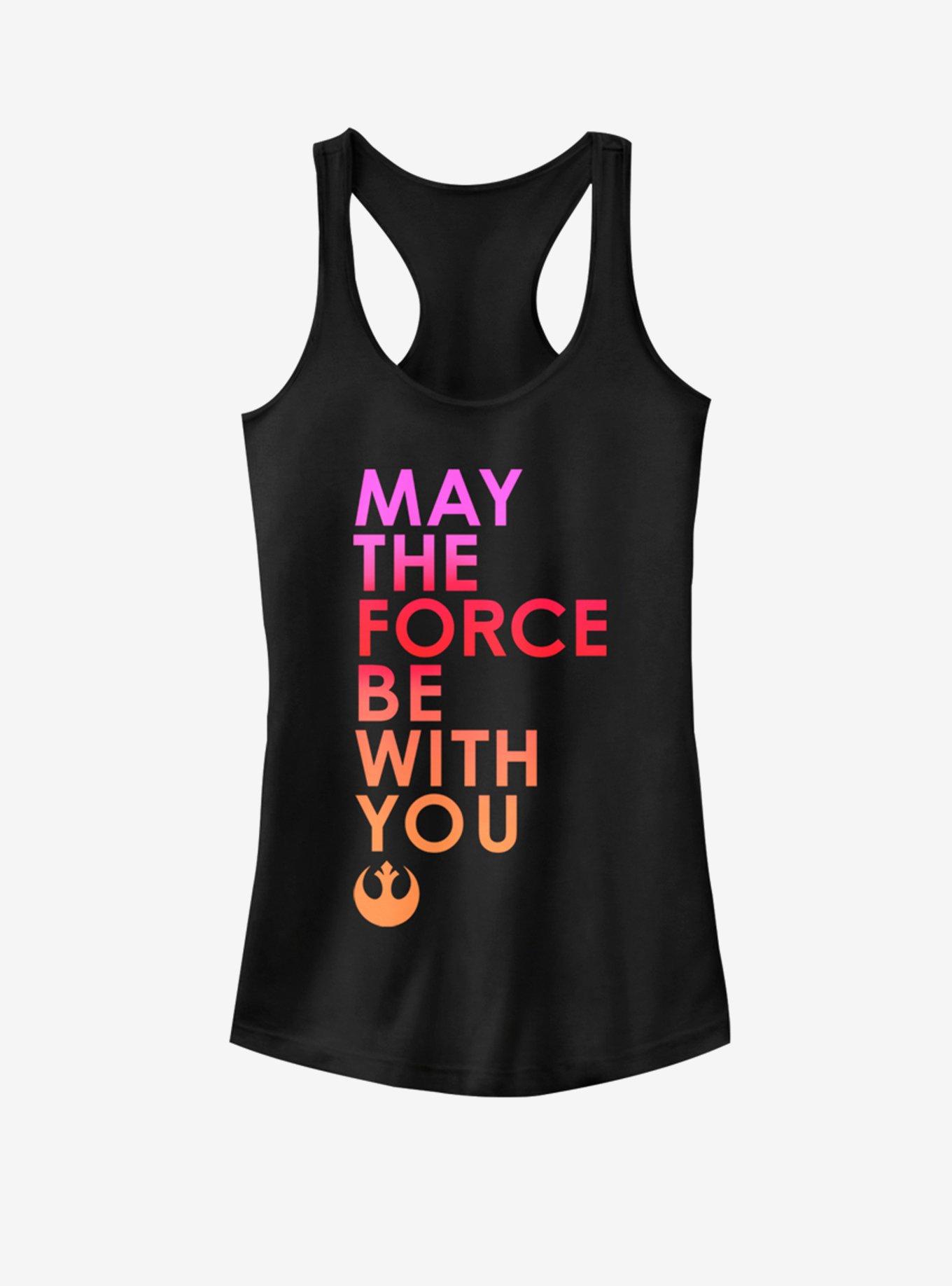 Star Wars Forced Girls Tank, BLACK, hi-res