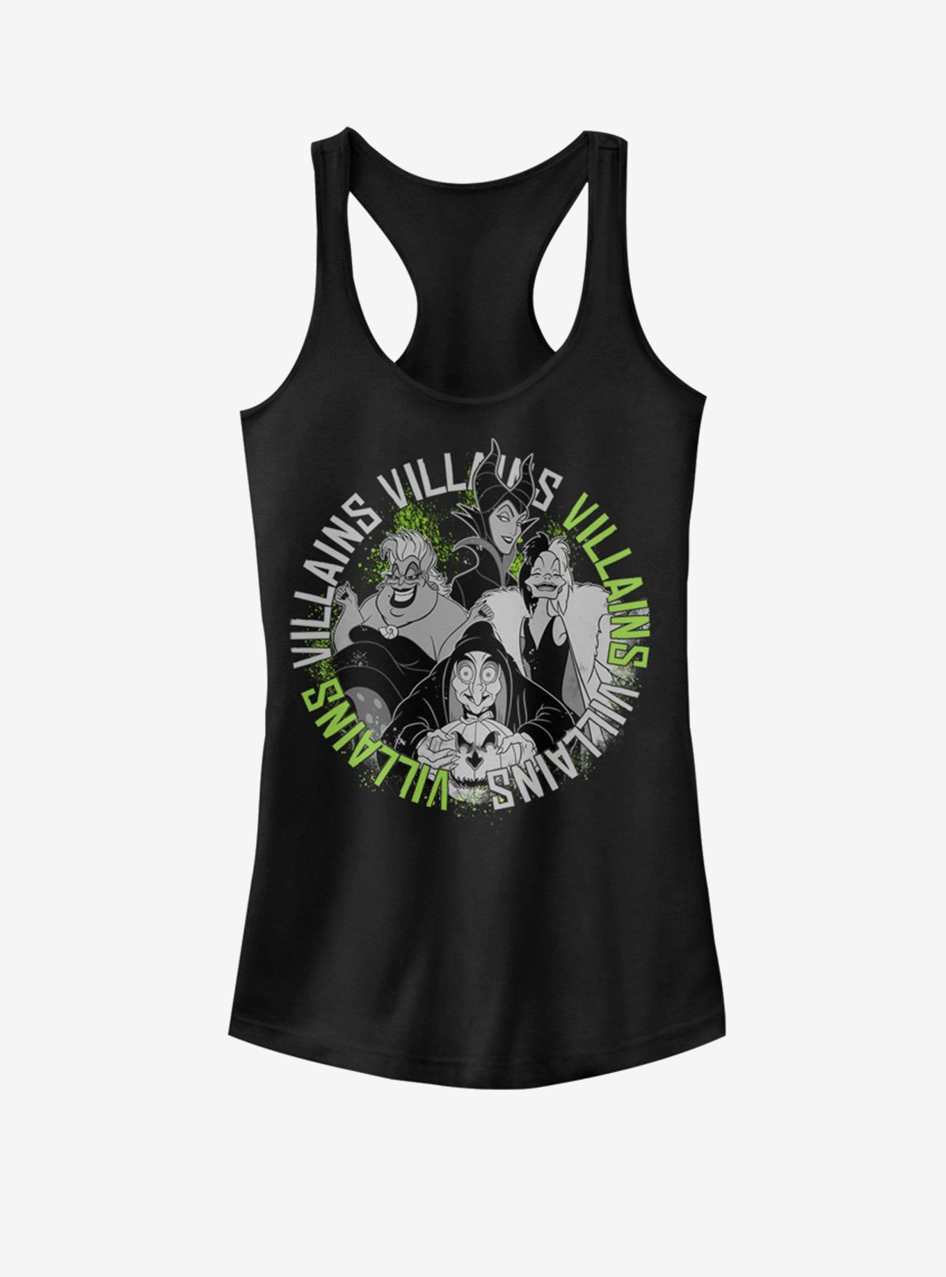 Disney Villains Villain Friends Girls Tank Top, BLACK, hi-res