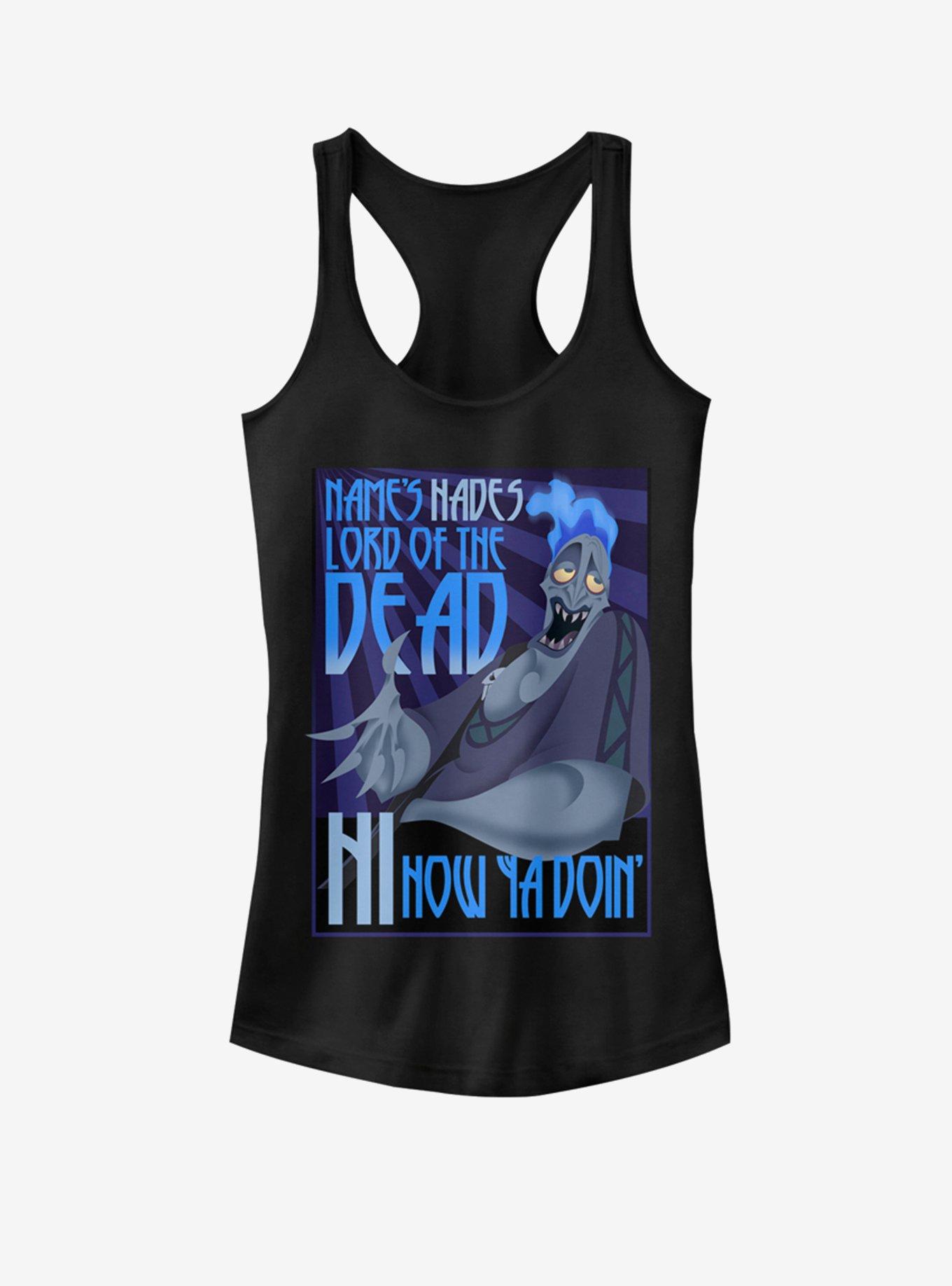 Disney Villains Names Hades Girls Tank, BLACK, hi-res