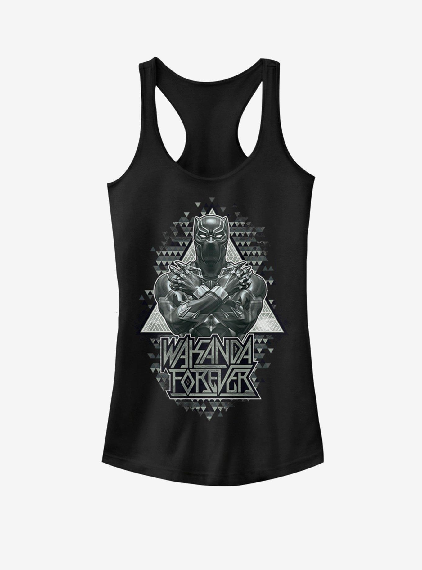 Marvel Black Panther Panther Triangles Girls Tank, , hi-res