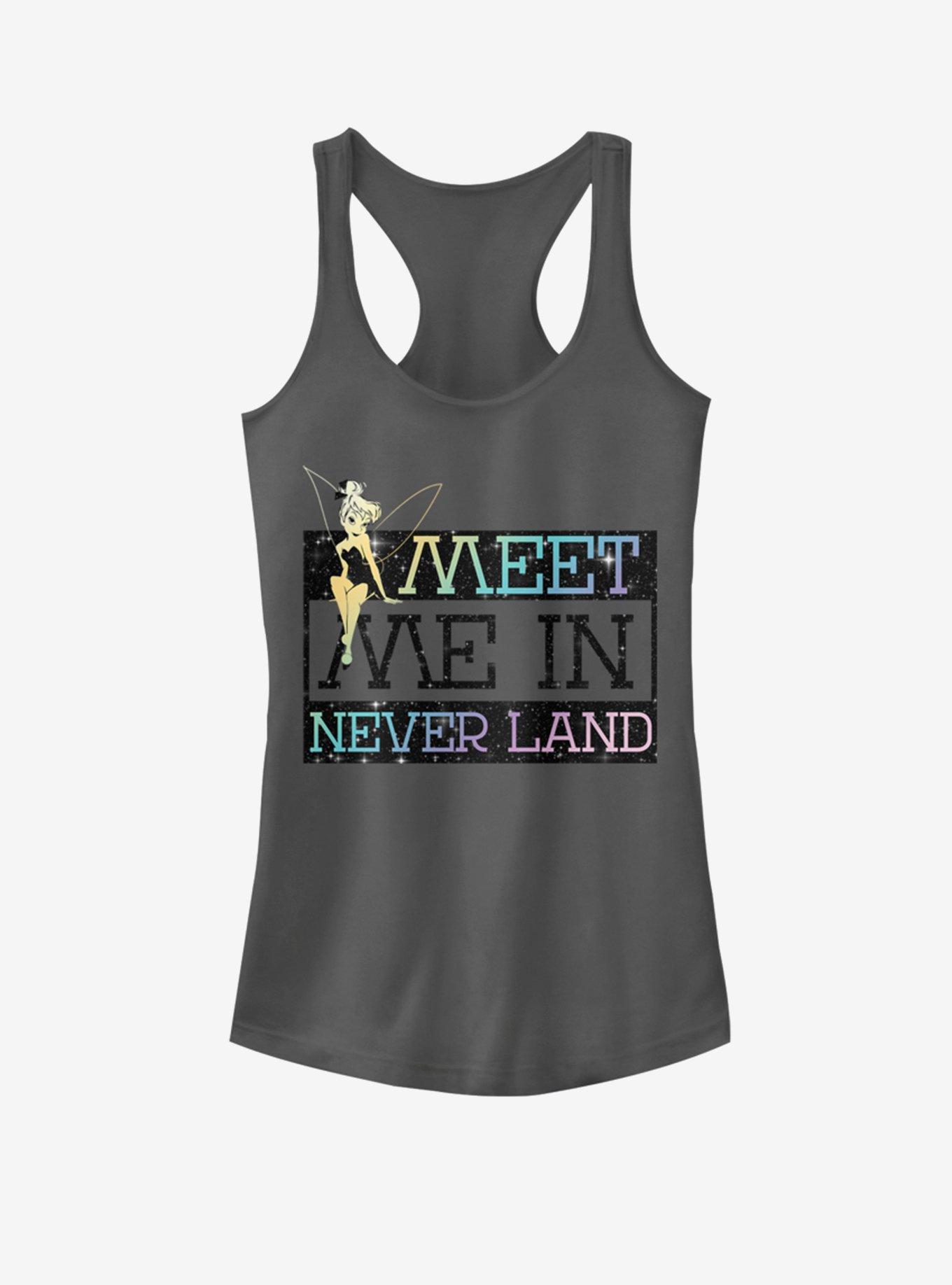 Disney Tinker Bell Meet Me Girls Tank, CHARCOAL, hi-res