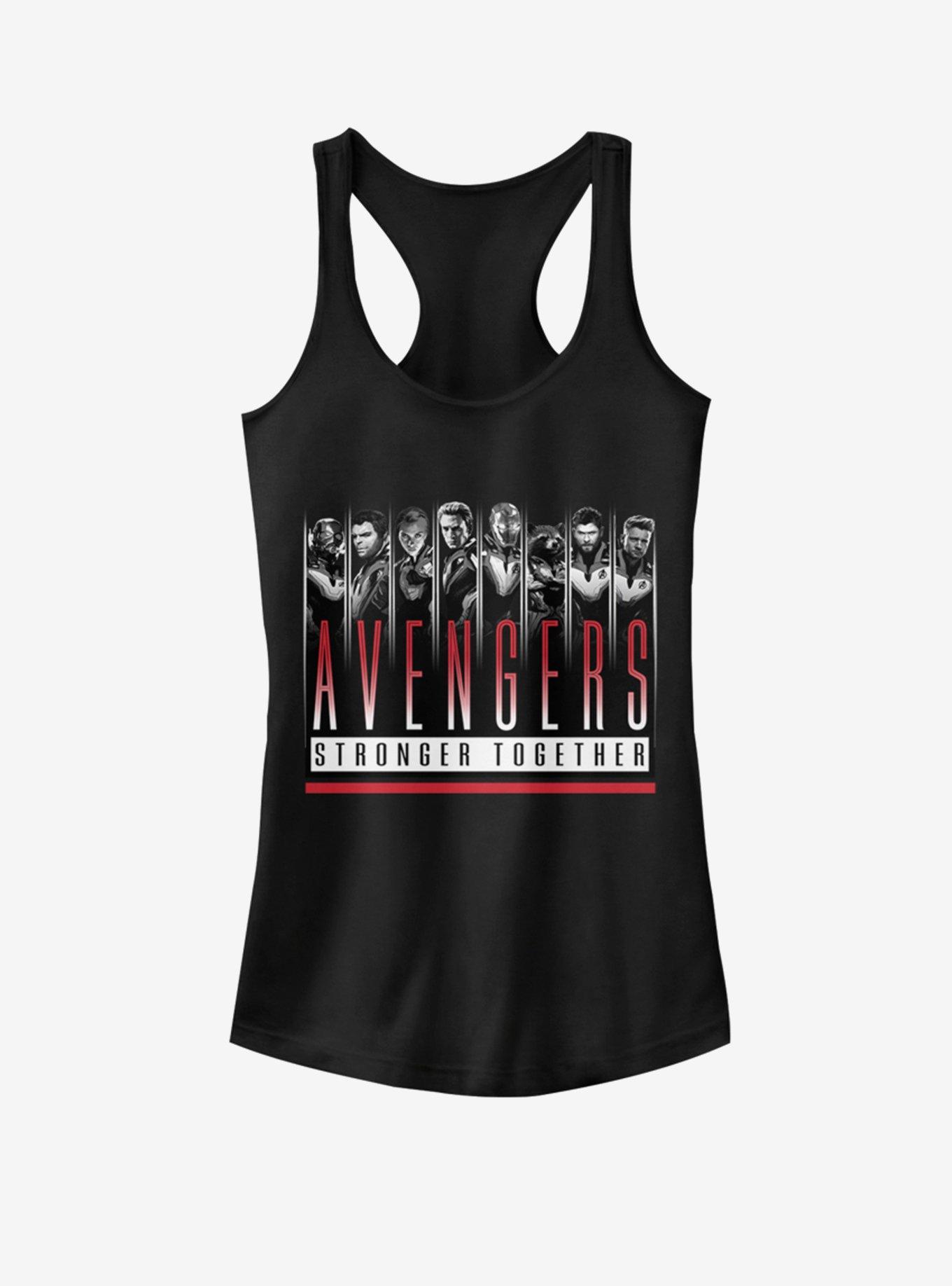 Marvel Avengers Avengers Together Girls Tank, BLACK, hi-res