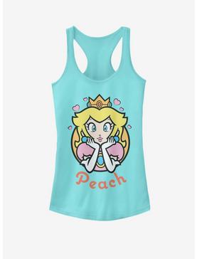 Marvel Nintendo Peach Hearts Girls Tank, , hi-res