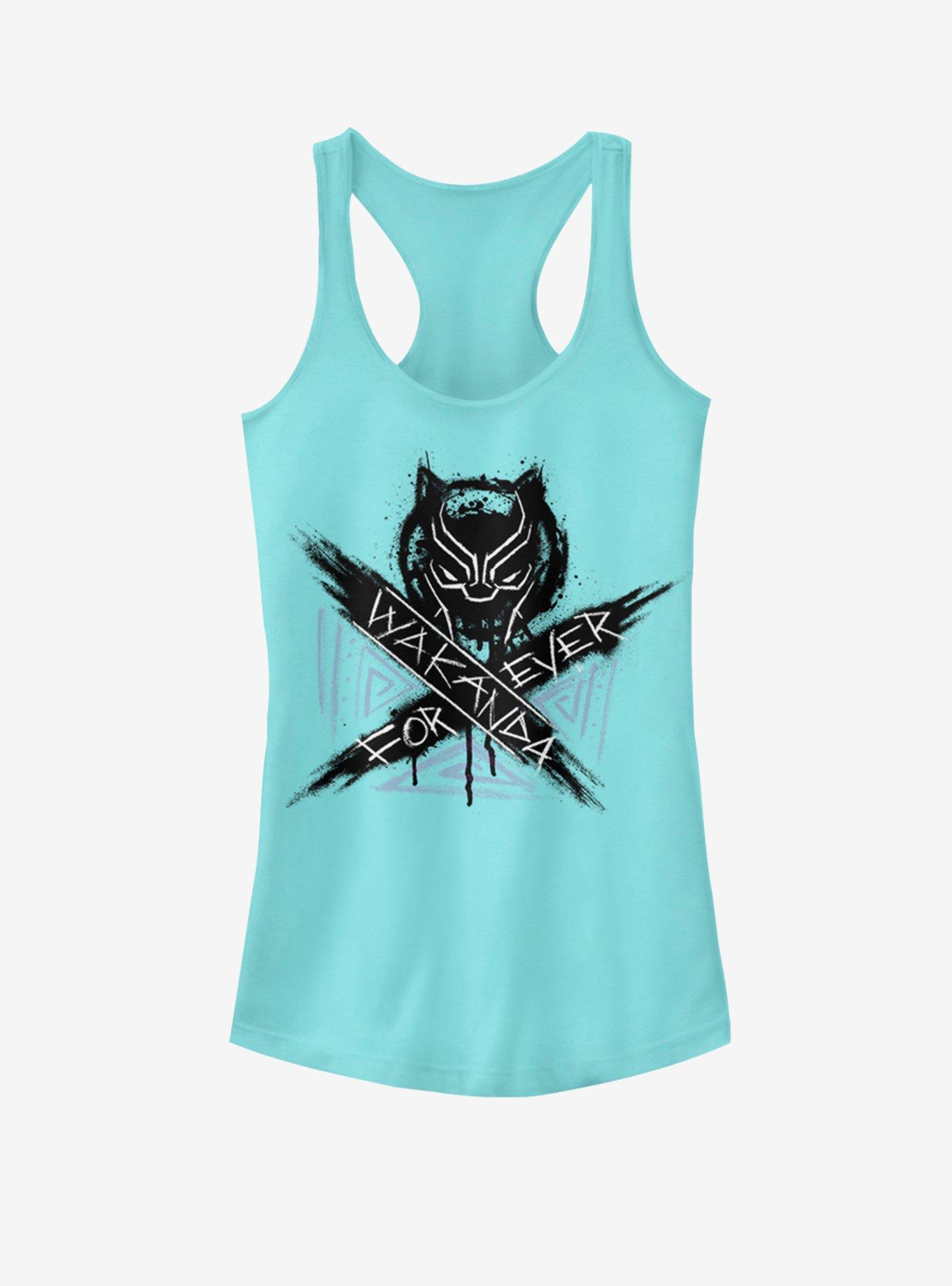 Marvel Black Panther Wakanda Paint Girls Tank, CANCUN, hi-res