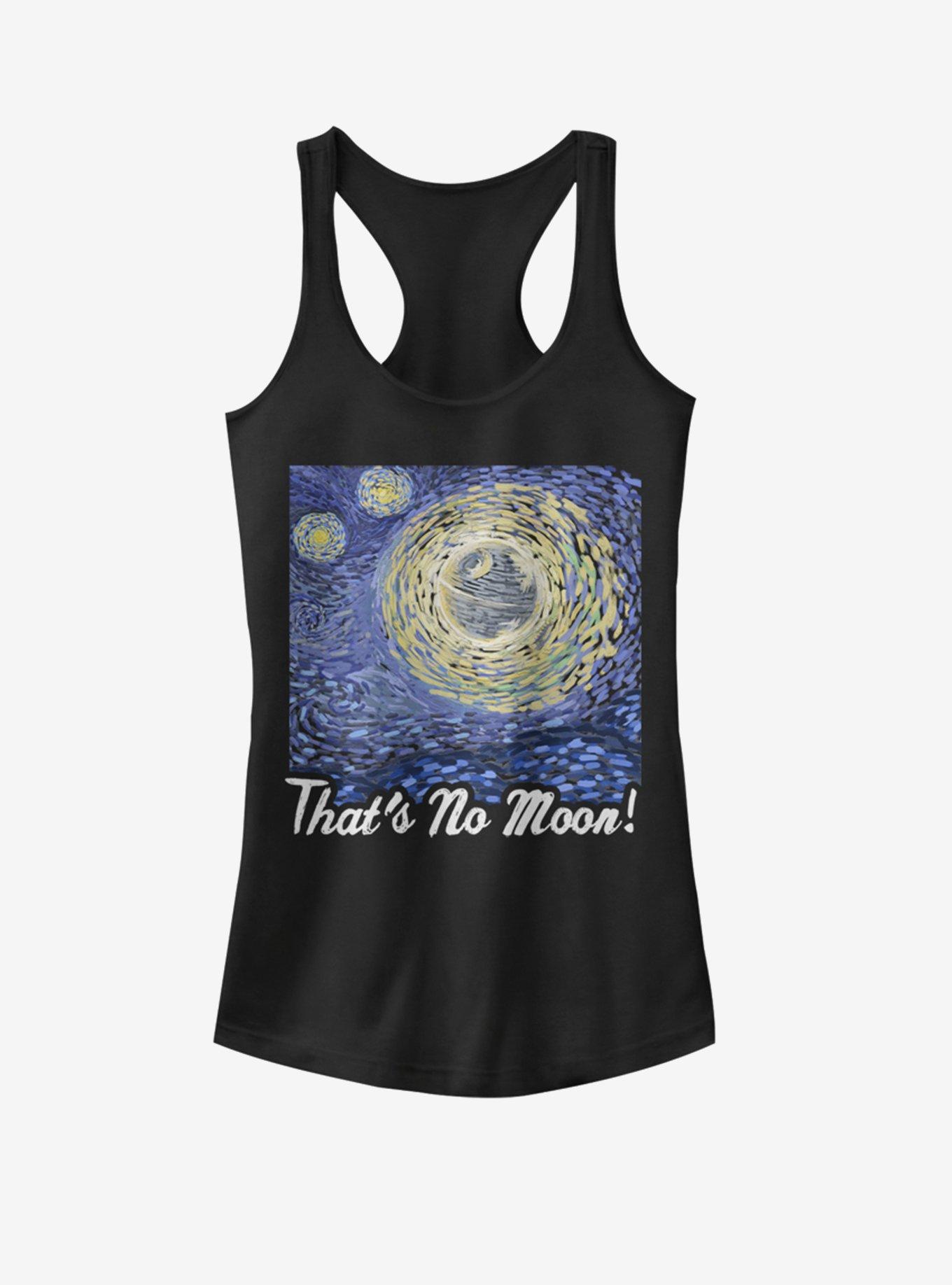 Star Wars Not A Moon Girls Tank, BLACK, hi-res