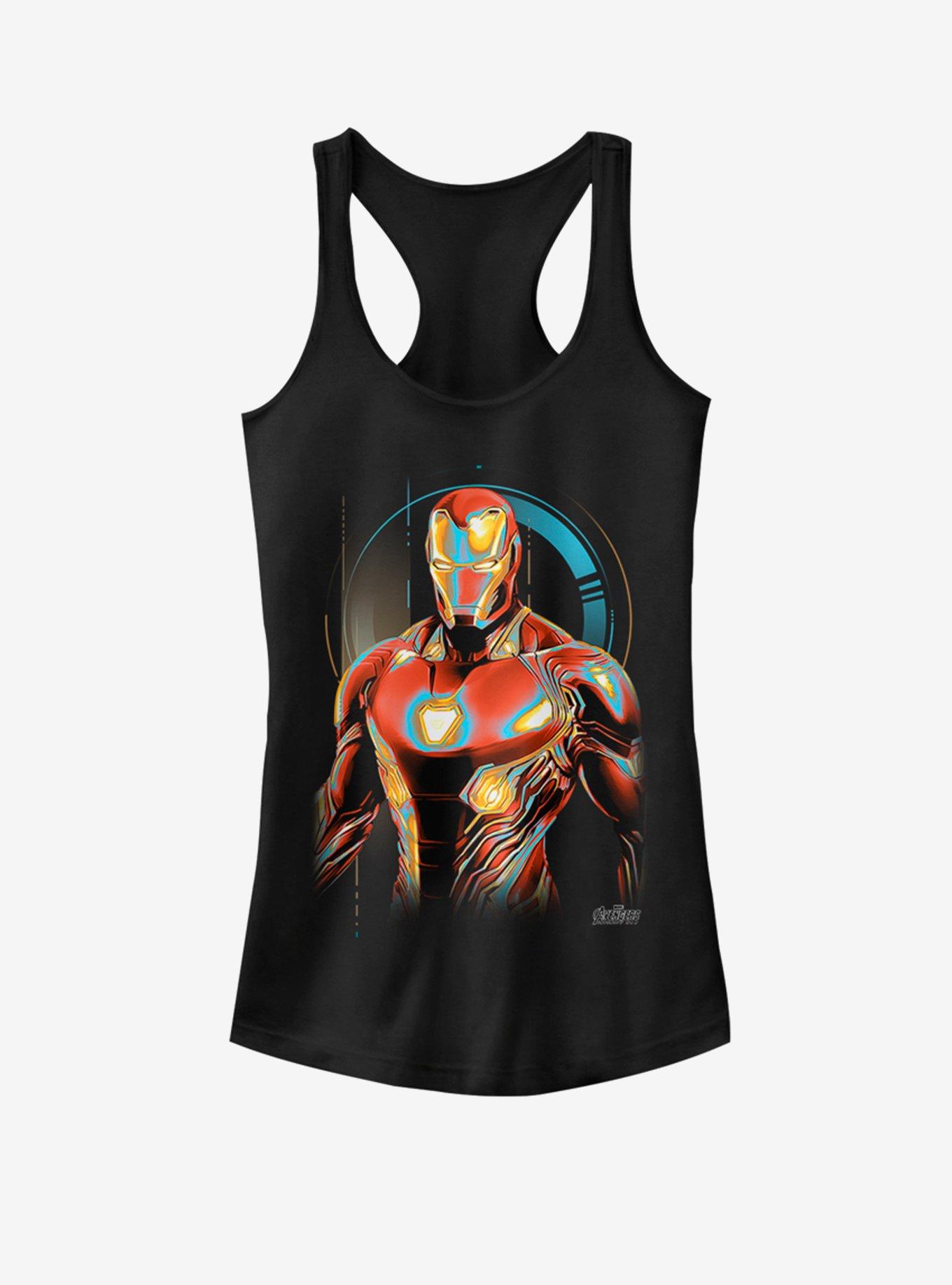 Marvel Iron Man Glow Girls Tank