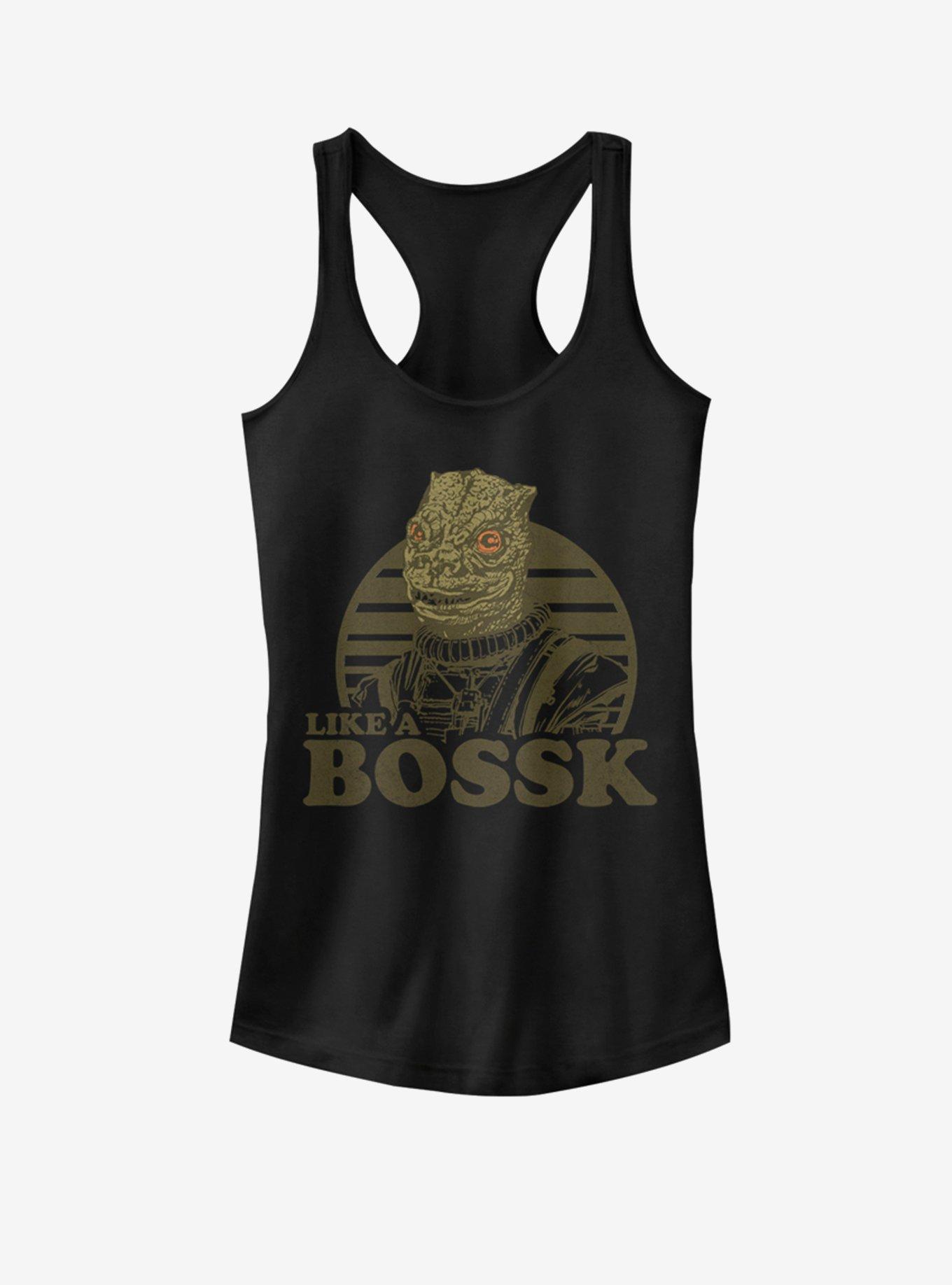 Star Wars Bossk Girls Tank, BLACK, hi-res