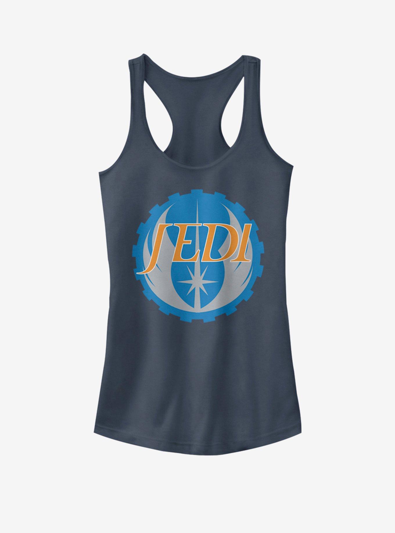 Star Wars Jedi Rounder Girls Tank, INDIGO, hi-res