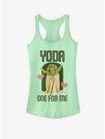 Star Wars Yoda One Girls Tank, MINT, hi-res