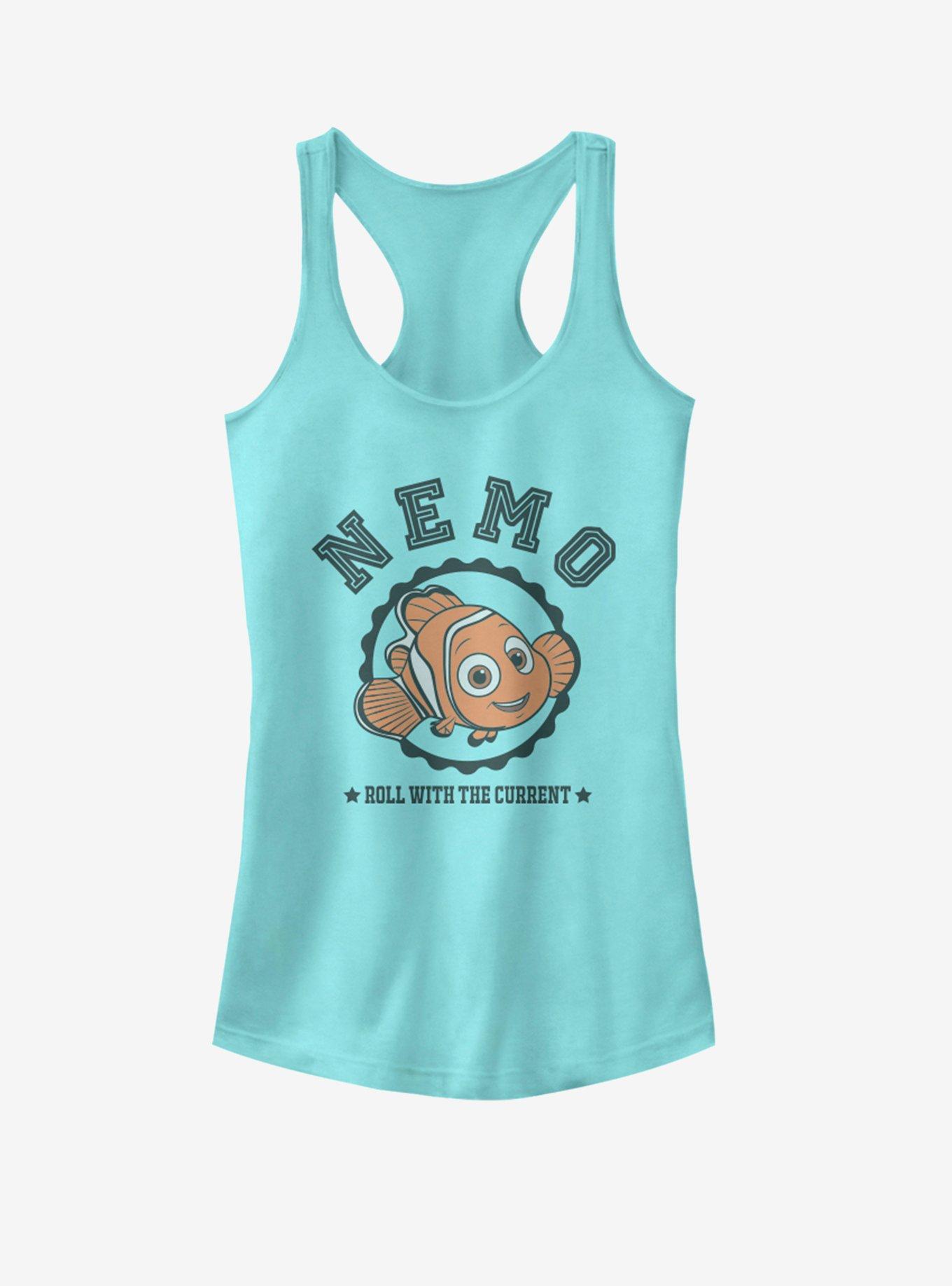 Disney Pixar Finding Dory Nemo Varsity Girls Tank, CANCUN, hi-res