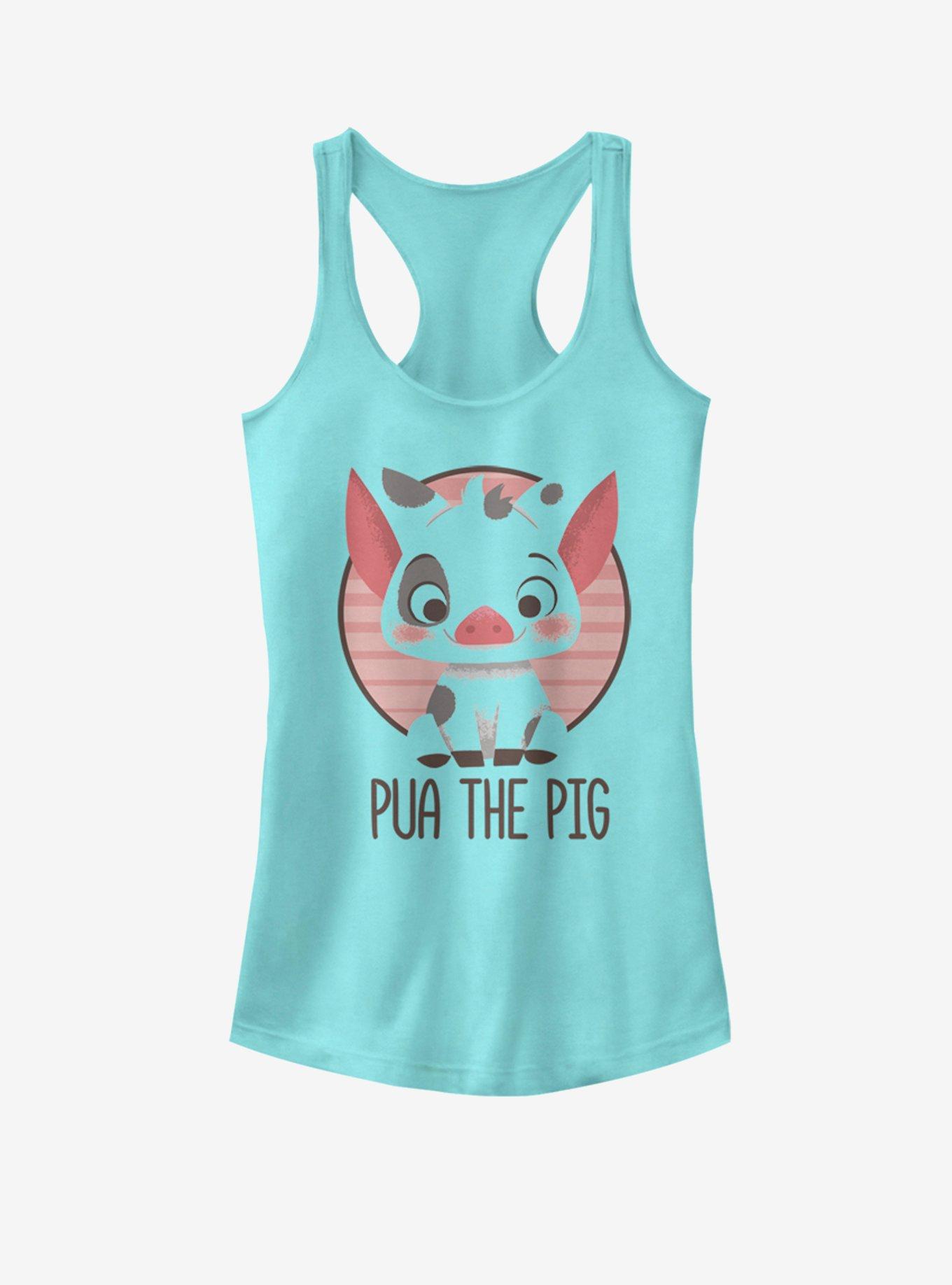 Disney Moana Pua The Pig Girls Tank, CANCUN, hi-res