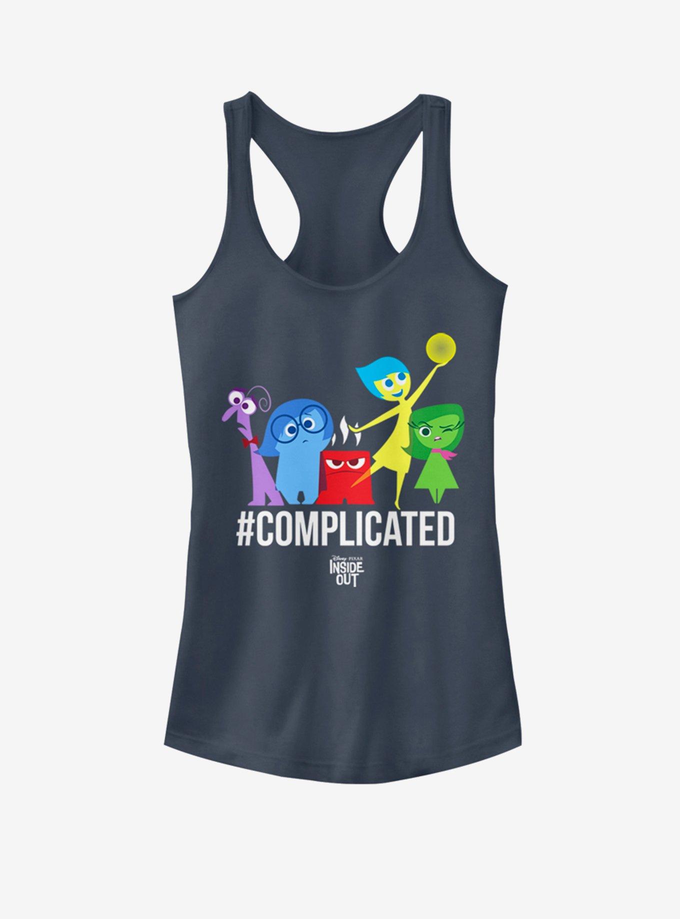 Disney Pixar Inside Out Complicated Girls Tank, INDIGO, hi-res