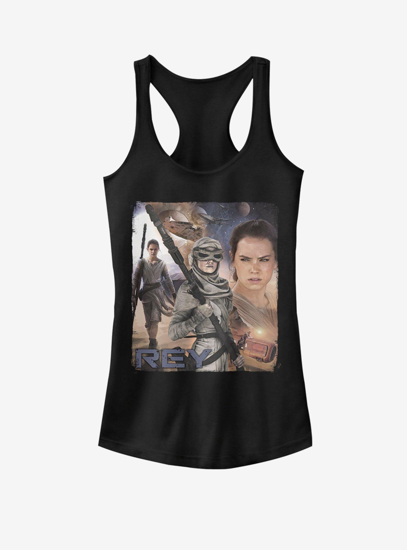 Star Wars UltimateRey Collage Girls Tank, , hi-res