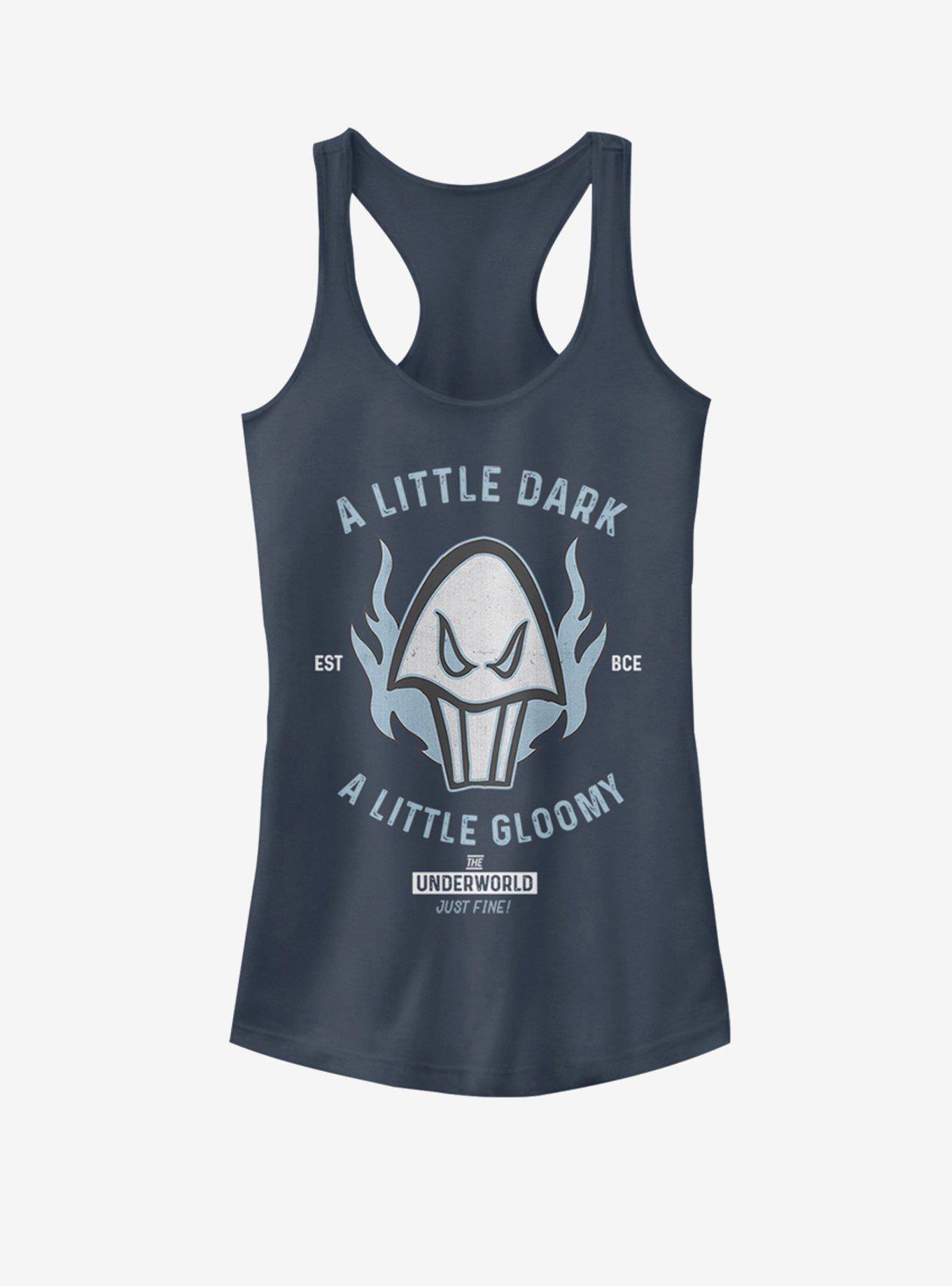 Disney Villains Just Fine in the Underworld Girls Tank, INDIGO, hi-res