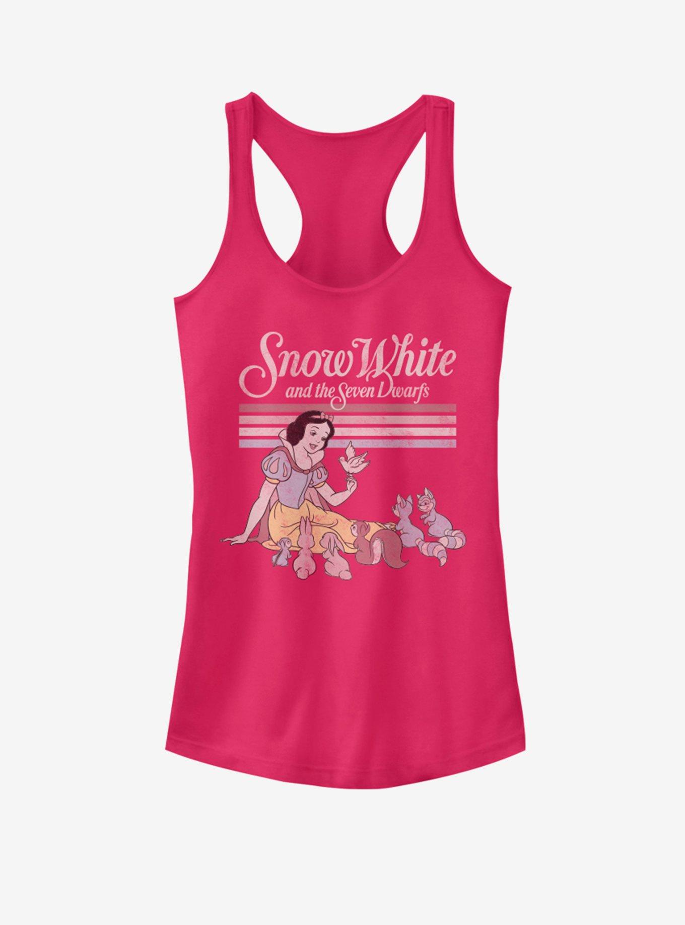 Disney Snow White Snow White and the Seven Dwarfs Girls Tank, RASPBERRY, hi-res