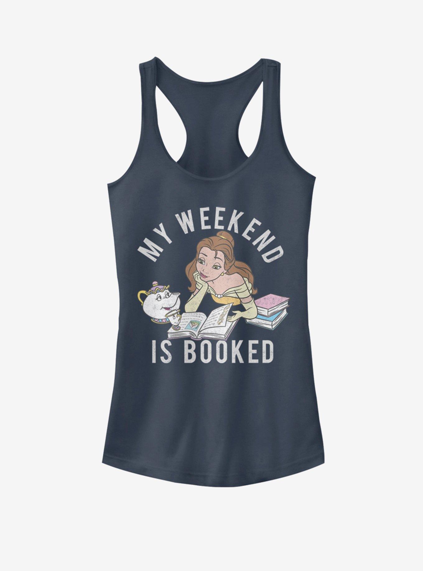 Disney Beauty and the Beast Booked Girls Tank, INDIGO, hi-res