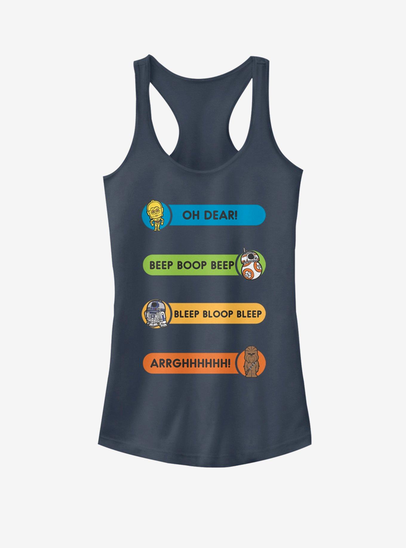 Star Wars Character Sounds Girls Tank, INDIGO, hi-res