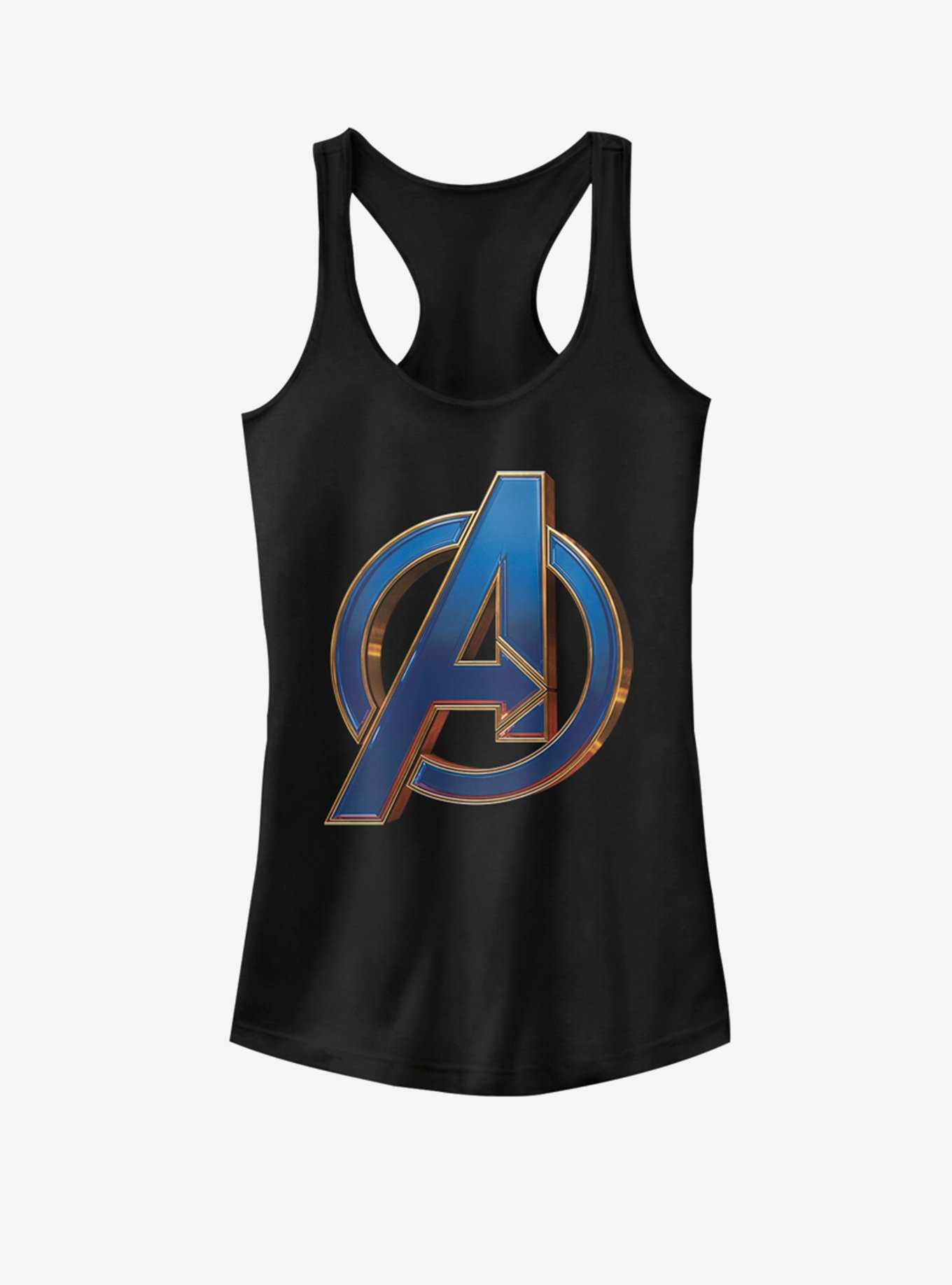 Marvel Avengers Blue Logo Girls Tank, , hi-res