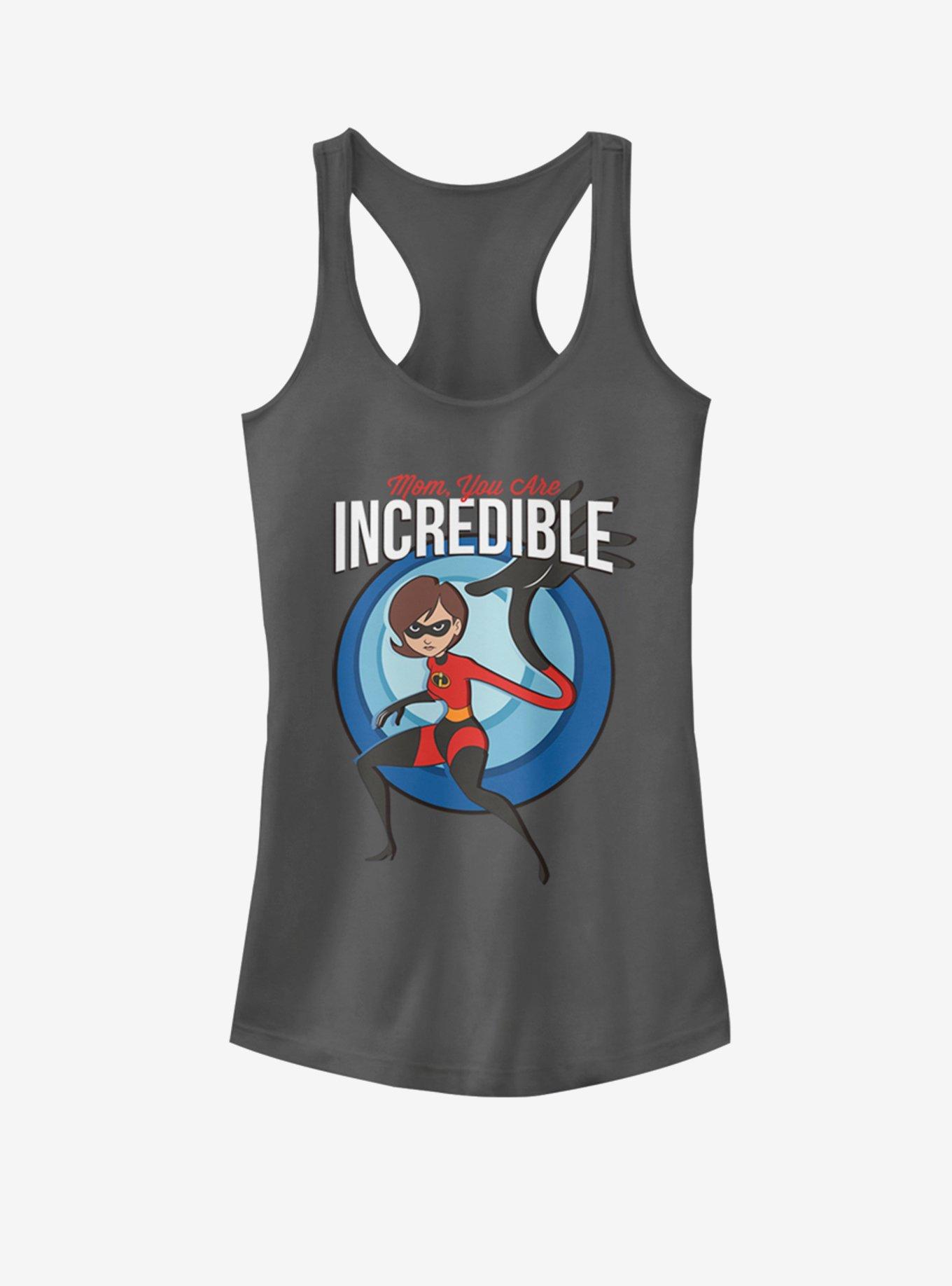 Disney Pixar Incredibles Mom You Are Incredible Girls Tank, CHARCOAL, hi-res