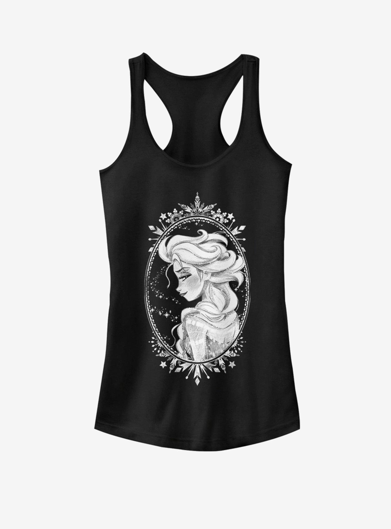 Disney Frozen Elsa Frame Girls Tank, BLACK, hi-res