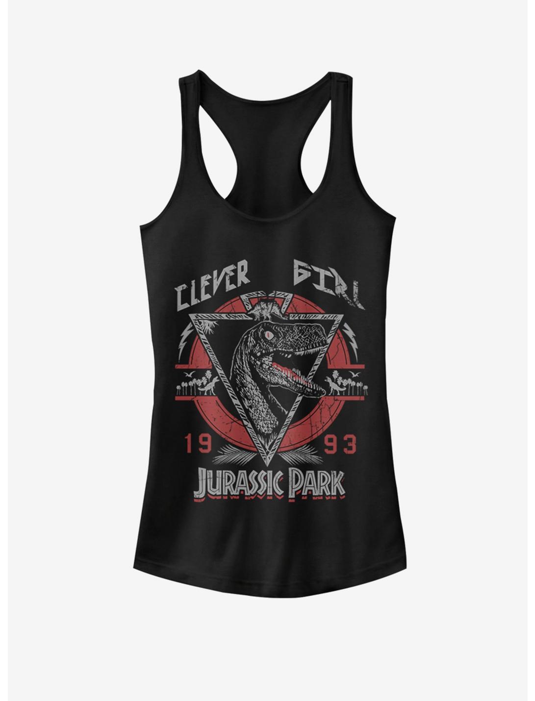 Universal Jurassic Park Clever Rock Girls Tank, BLACK, hi-res