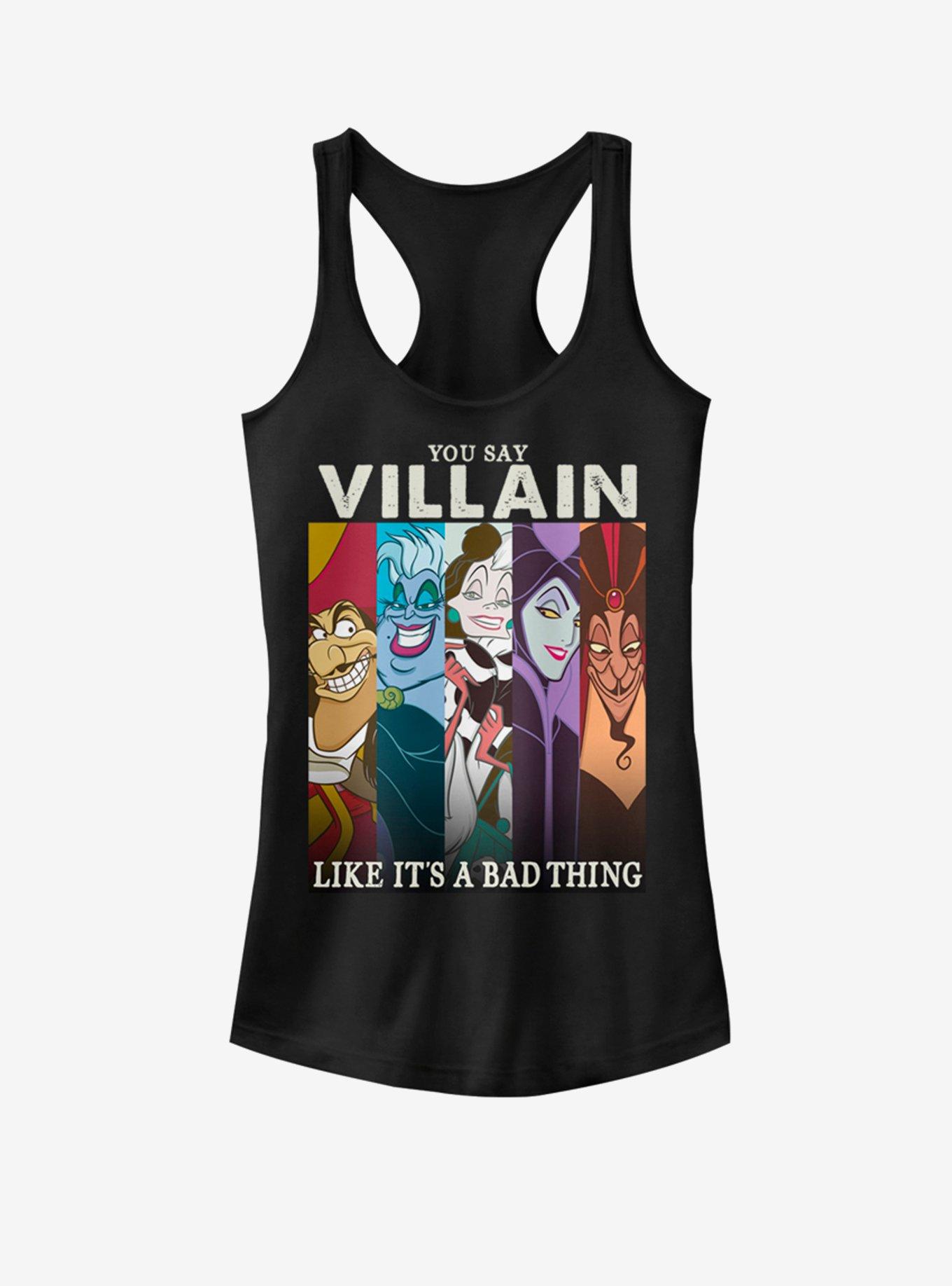 Disney Villains Villain Like Bad Girls Tank, BLACK, hi-res
