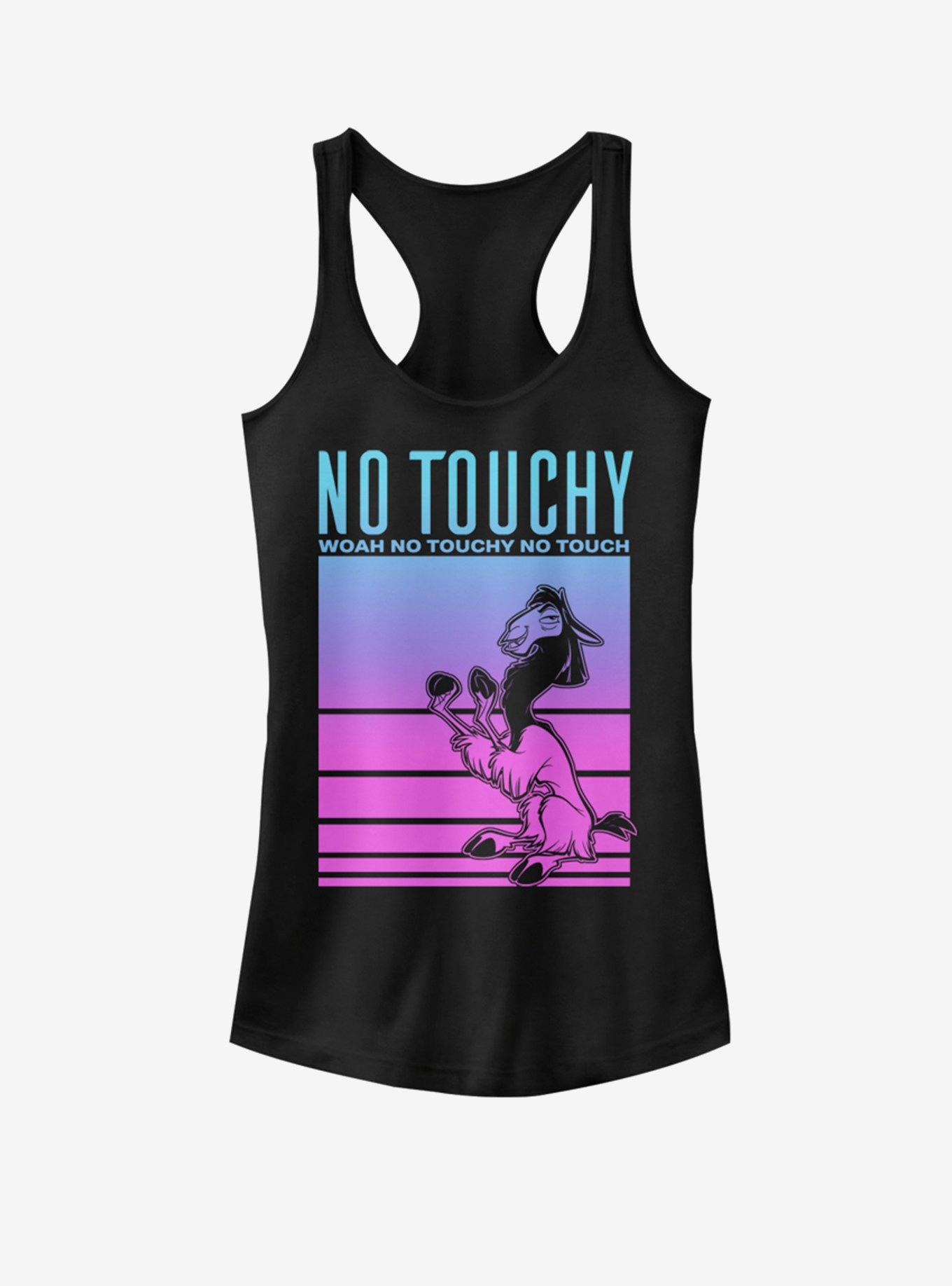 Disney Emperor's New Groove No Touch Yo Girls Tank, BLACK, hi-res