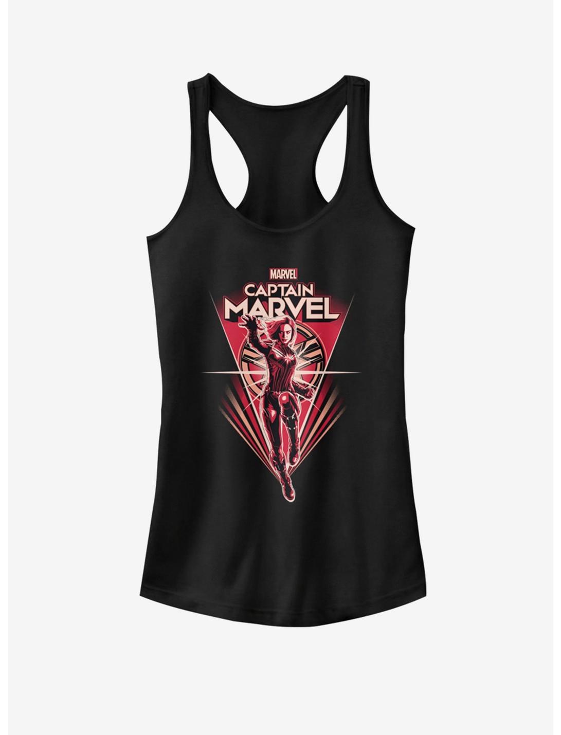 Marvel Captain Marvel Save Her Girls Tank, BLACK, hi-res