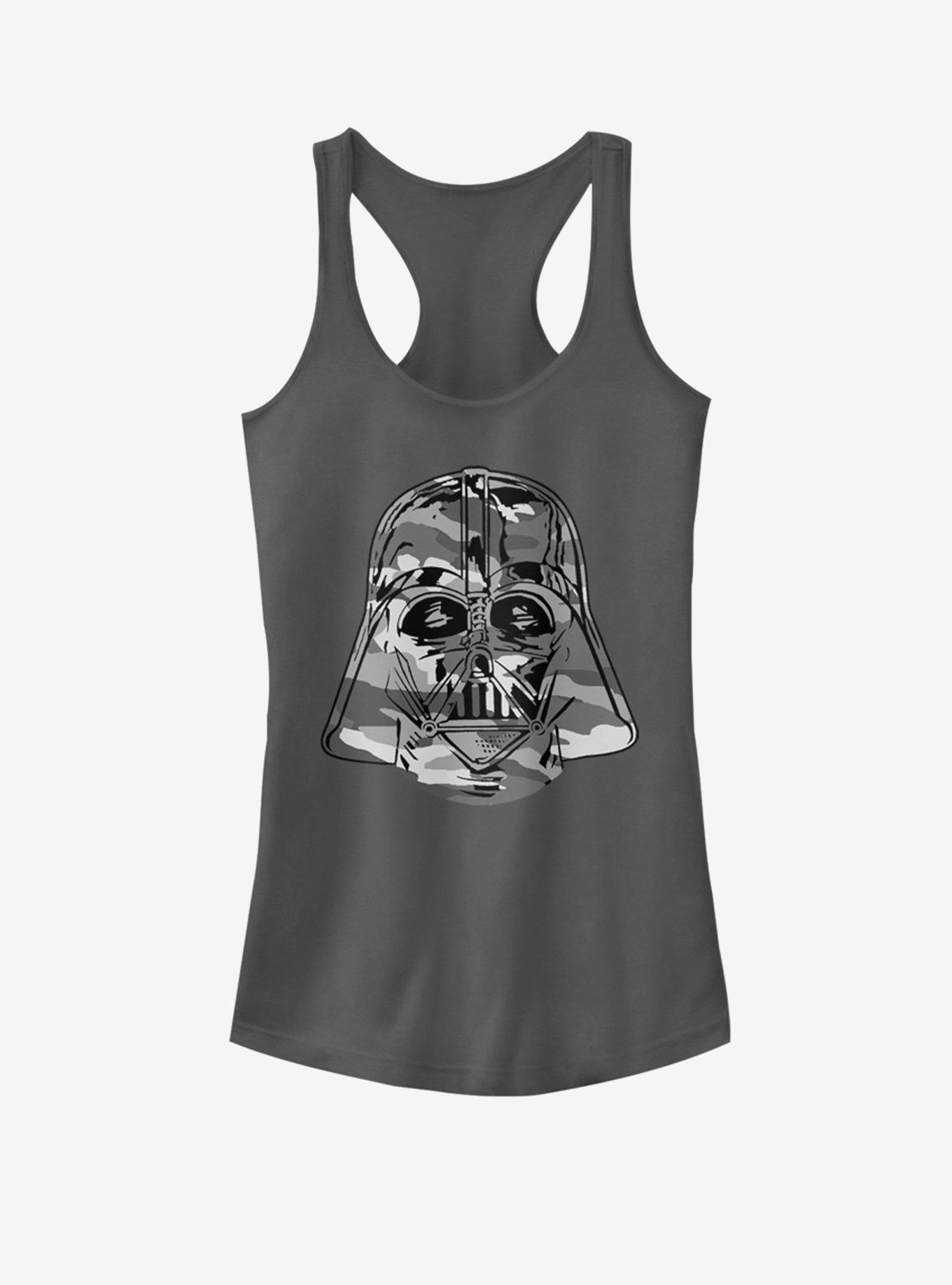 Star Wars Camo Vader Girls Tank, CHARCOAL, hi-res