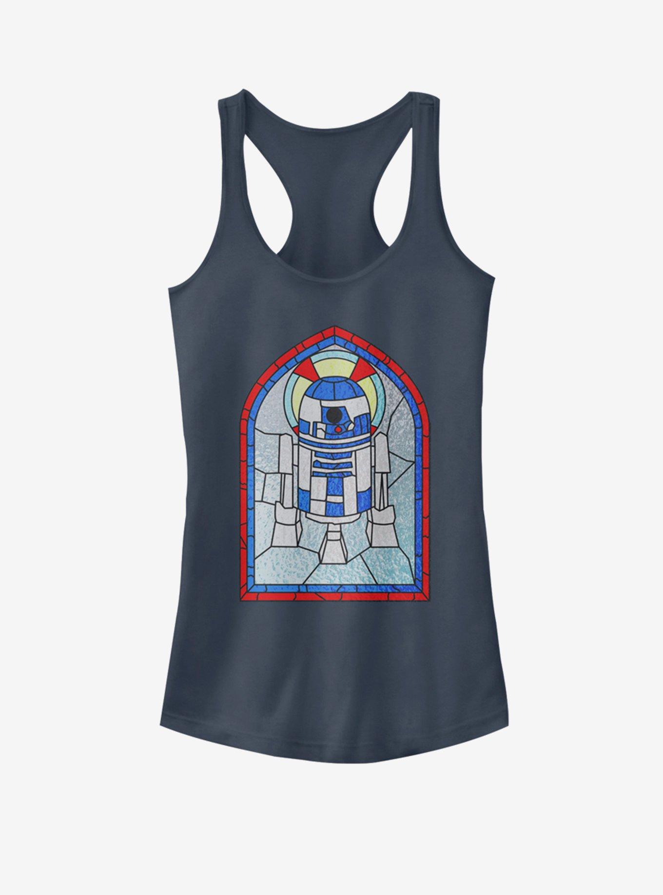 Star Wars Stained R2D2 Girls Tank