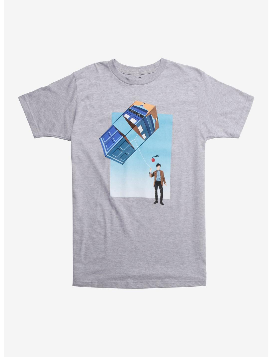Doctor Who TARDIS Kite T-Shirt, WHITE, hi-res