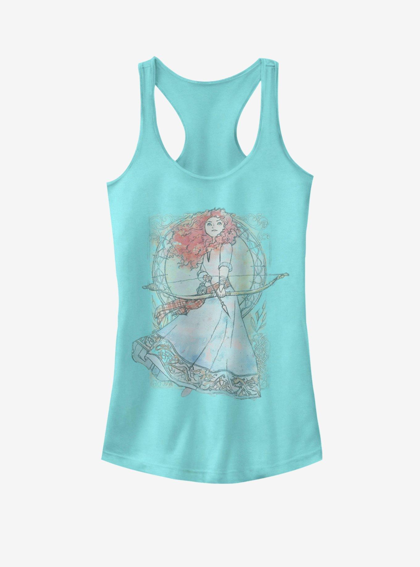 Disney Pixar Brave Watercolor Brave Girls Tank, CANCUN, hi-res