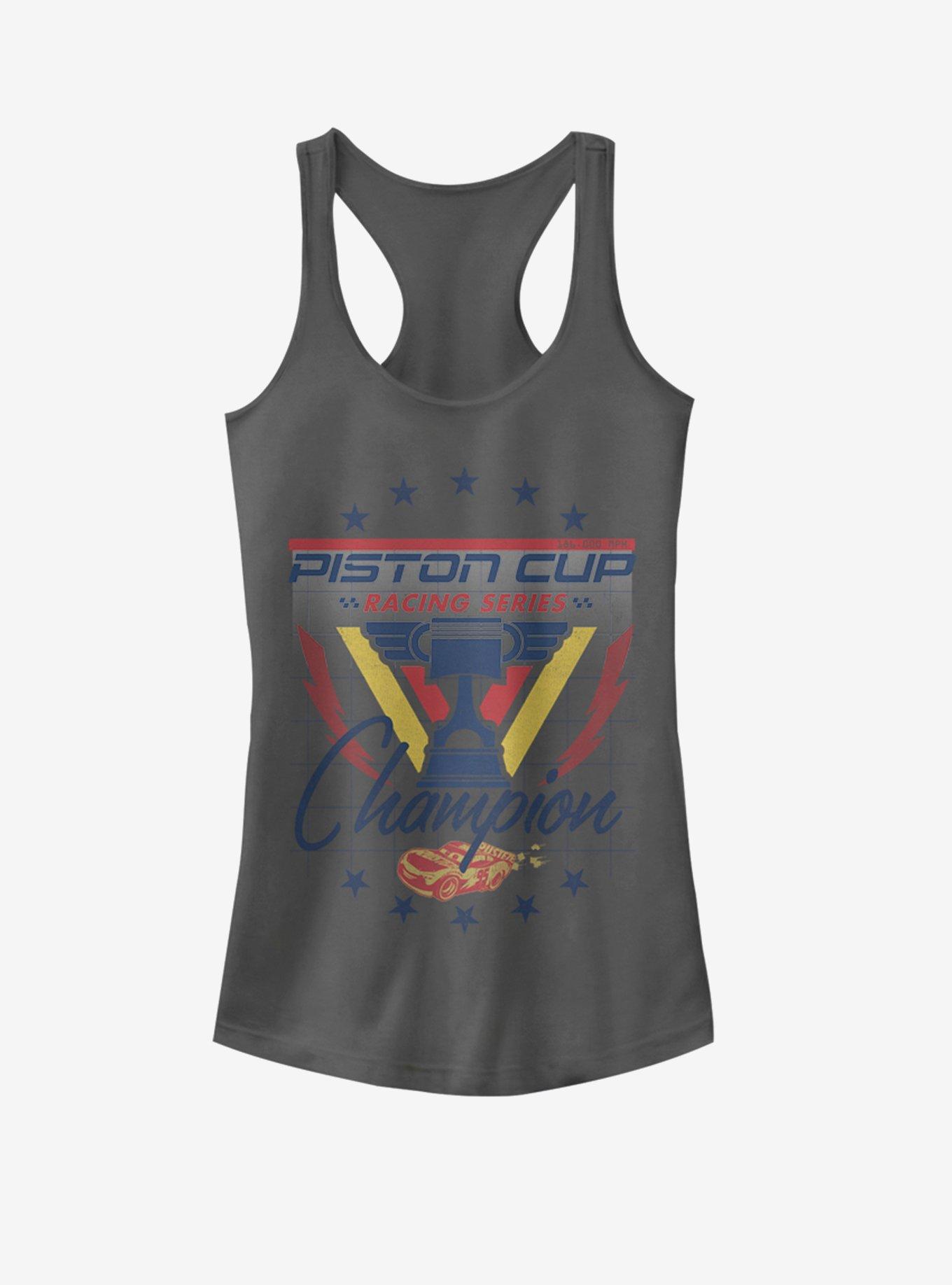 Disney Pixar Cars Piston Champ Girls Tank, CHARCOAL, hi-res