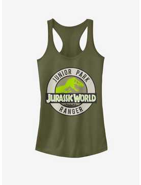 Universal Jurassic Park Junior Ranger Badge Girls Tank, , hi-res