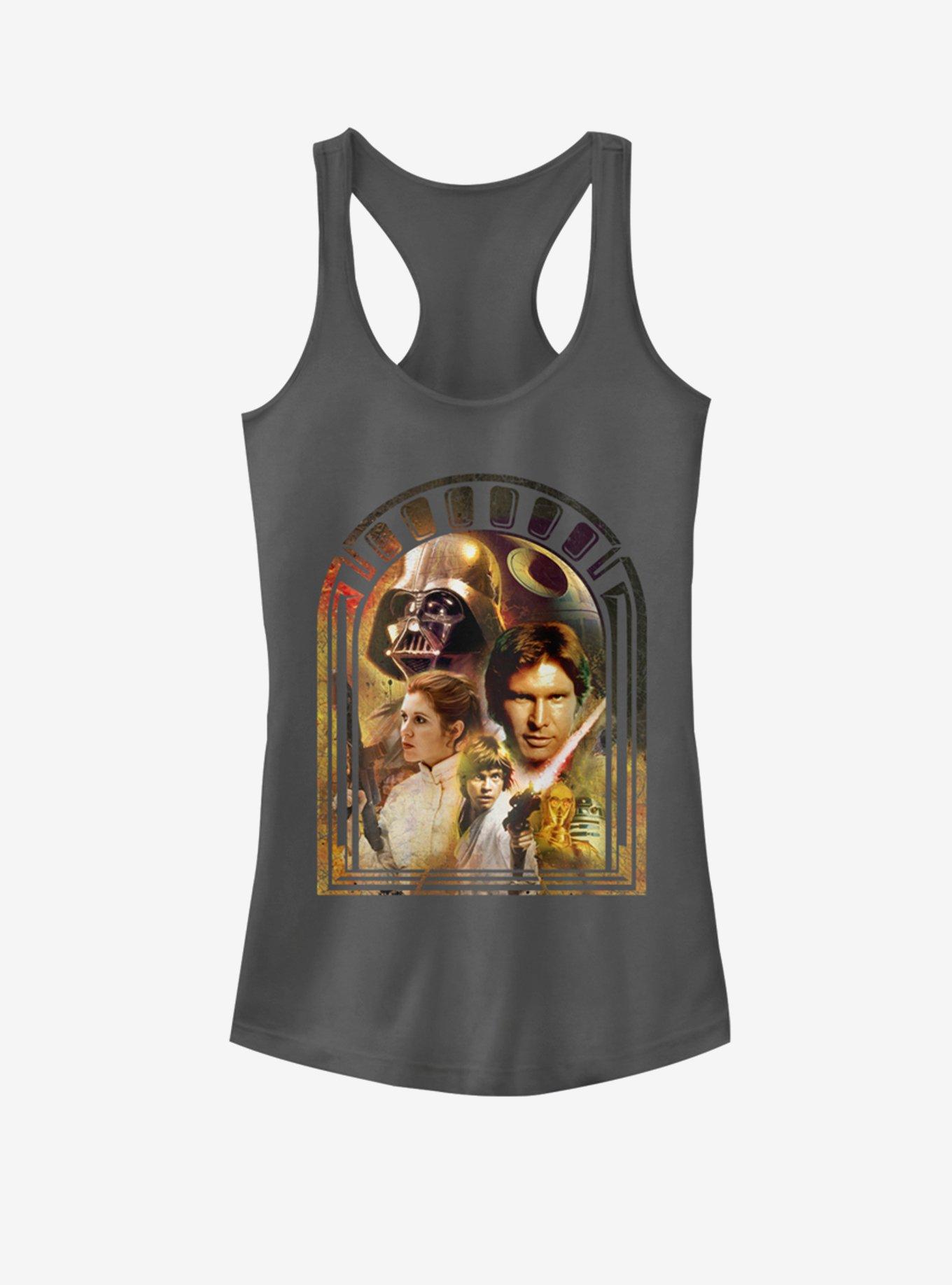 Star Wars Doorway To Destiny Girls Tank, CHARCOAL, hi-res