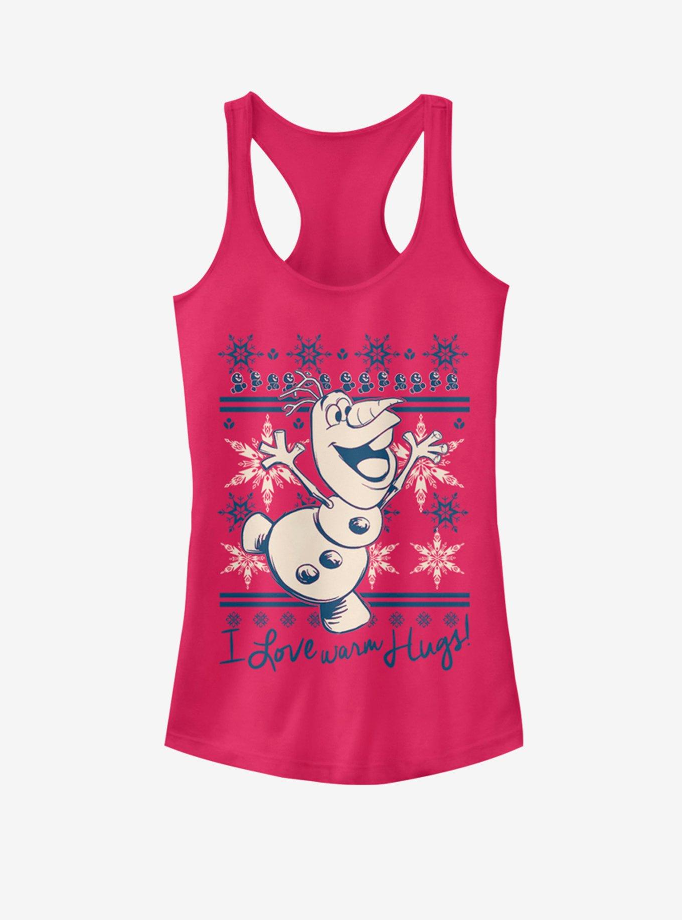 Disney Frozen Hooray Snow Girls Tank, RASPBERRY, hi-res