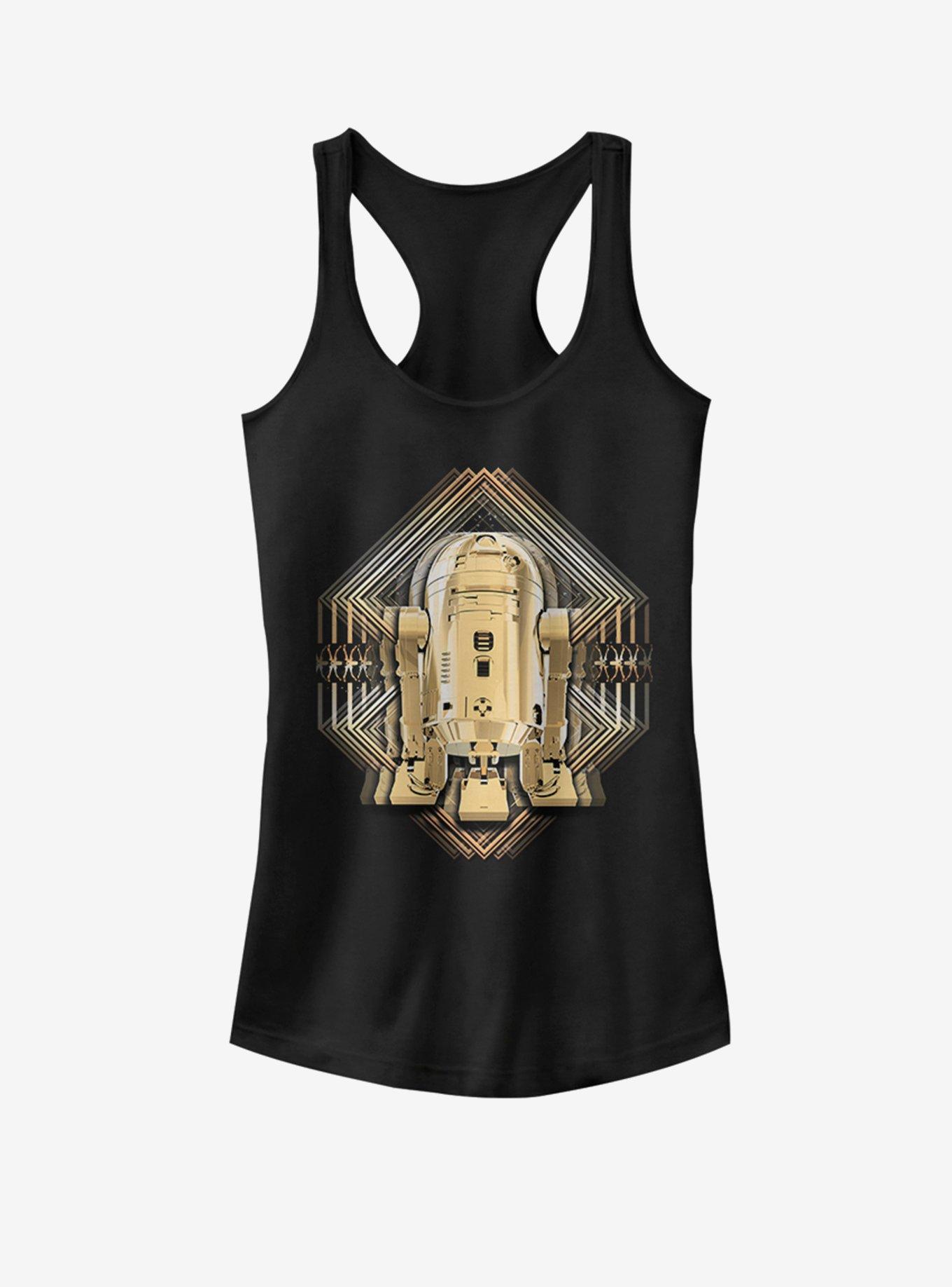 Star Wars Gold R2D2 Girls Tank